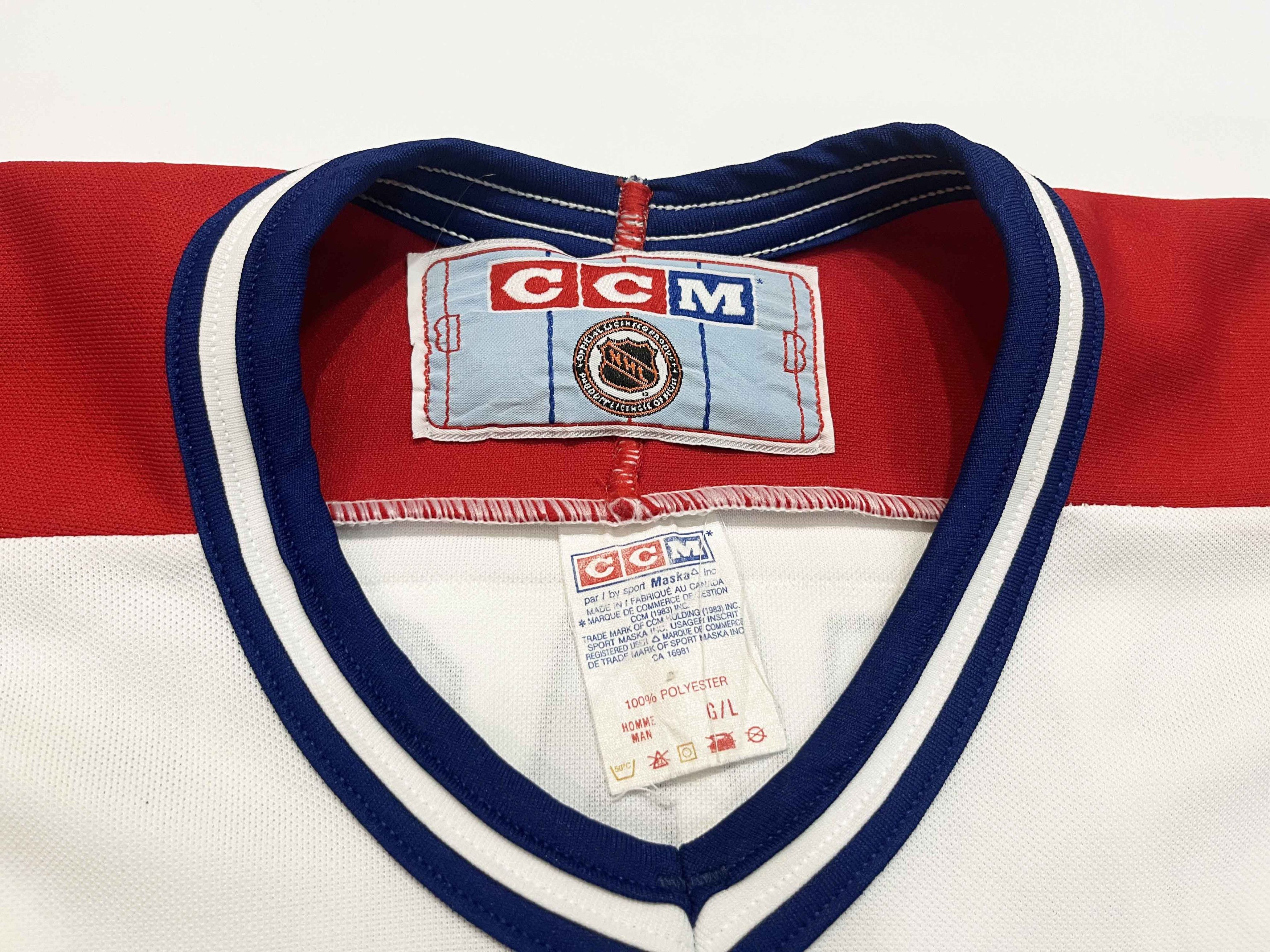 Ccm Vintage CCM Montreal Canadiens SAVAGE #49 NHL Hockey Jersey Size US L / EU 52-54 / 3 - 3 Thumbnail