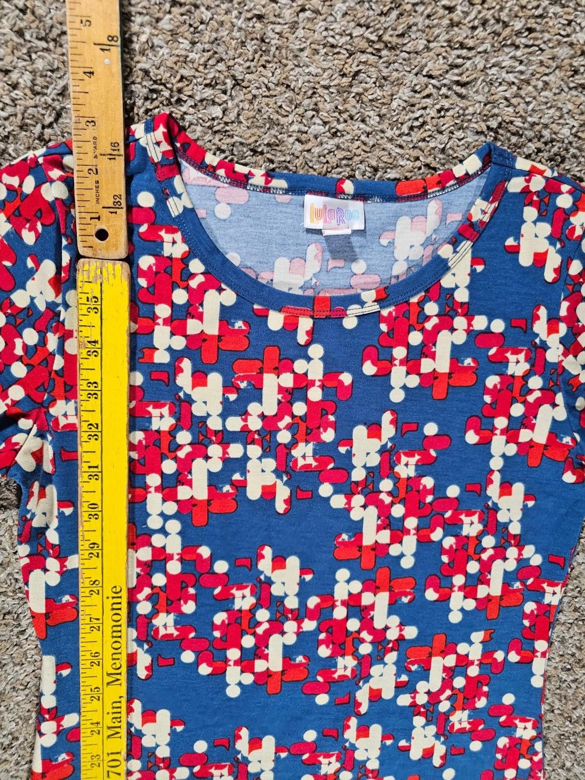 Other Vibrant LULAROE Midi Dress - Perfect for Any Occasion Size XS / US 0-2 / IT 36-38 - 3 Thumbnail