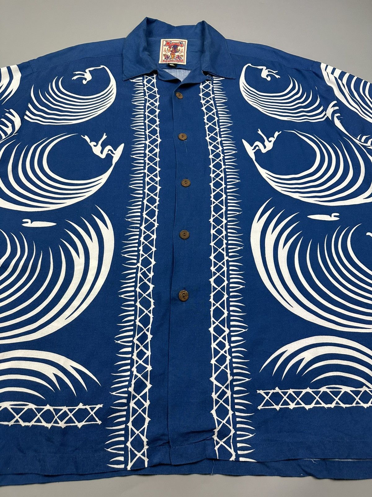 Mambo × Vintage 🔥Rare🔥Vintage Mambo Surfing Rayon Button Ups Size US XL / EU 56 / 4 - 3 Thumbnail