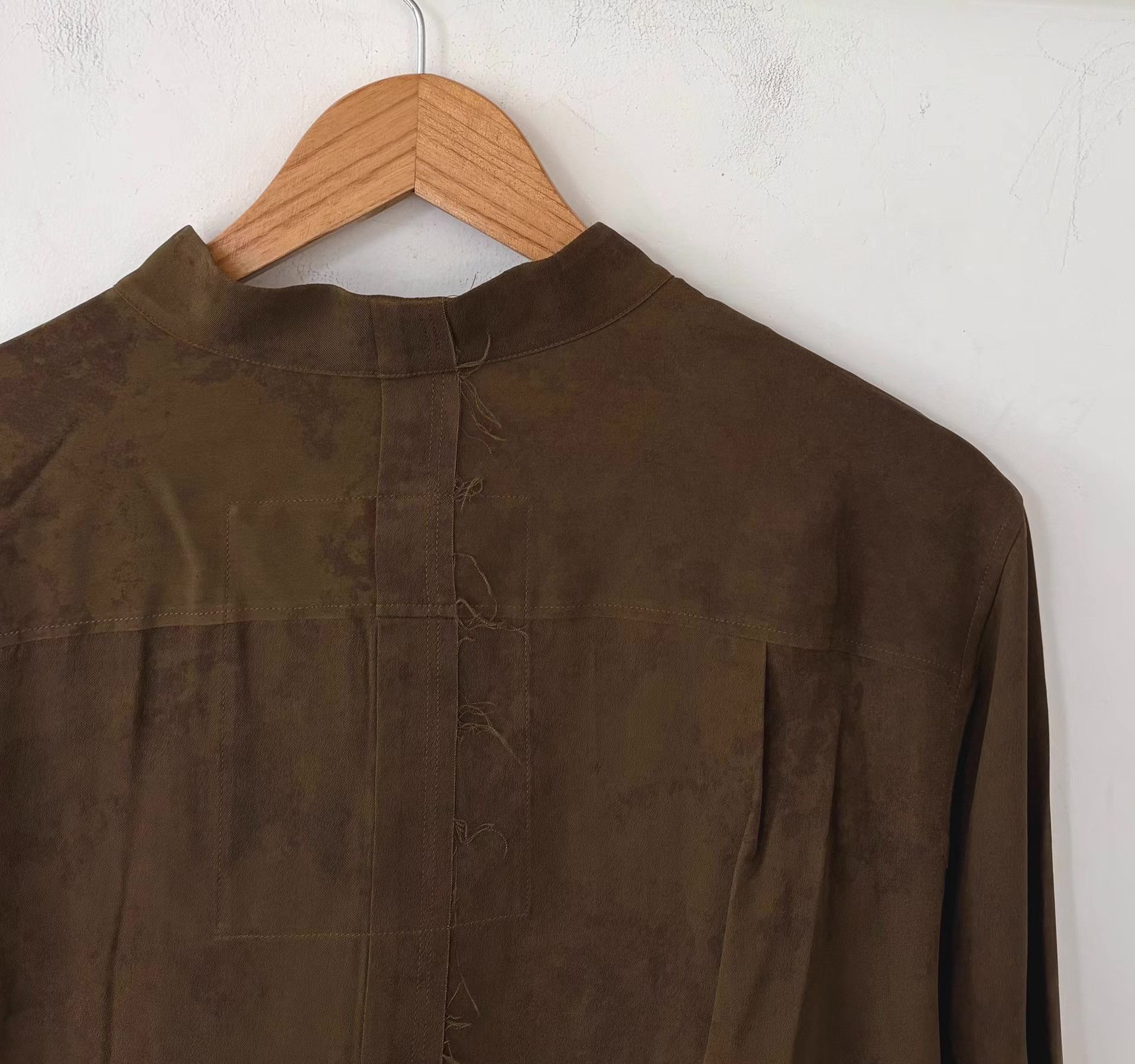 Ziggy Chen Brown Long Sleeve Button-Up Shirt Size US M / EU 48-50 / 2 - 6 Thumbnail