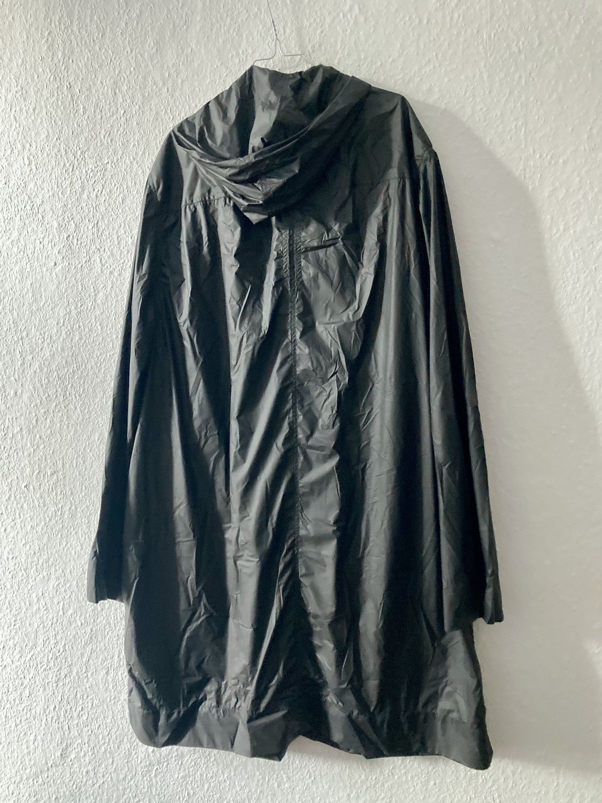Rick Owens S/S 20 "TECUATL" Calf Leather Pocket Raincoat Rick Owens Size US M / EU 48-50 / 2 - 8 Thumbnail