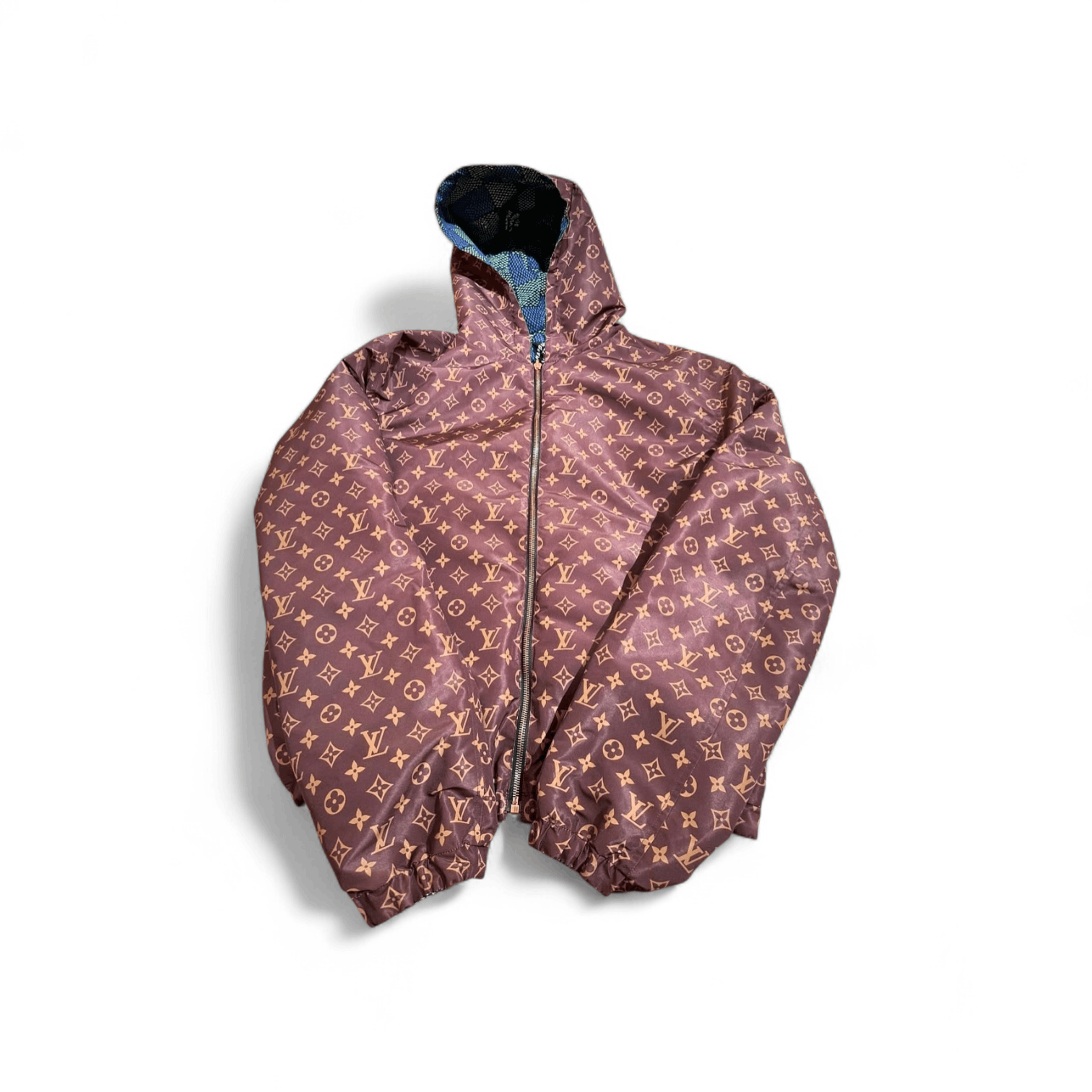 Louis Vuitton Louis Vuitton Reversible Damier Windbreaker Size US L / EU 52-54 / 3 - 3 Thumbnail