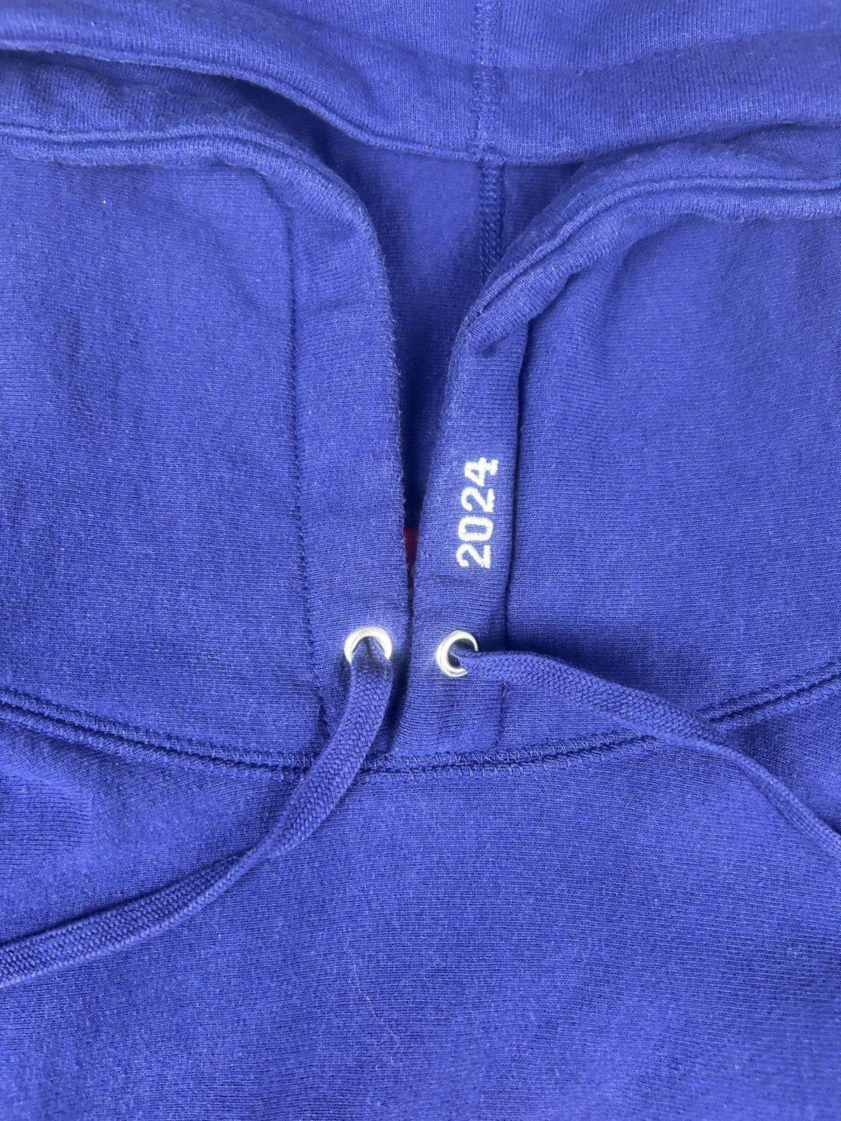 Supreme Supreme Collegiate Blue Hoodie 2024 - Size L Size US L / EU 52-54 / 3 - 8 Thumbnail