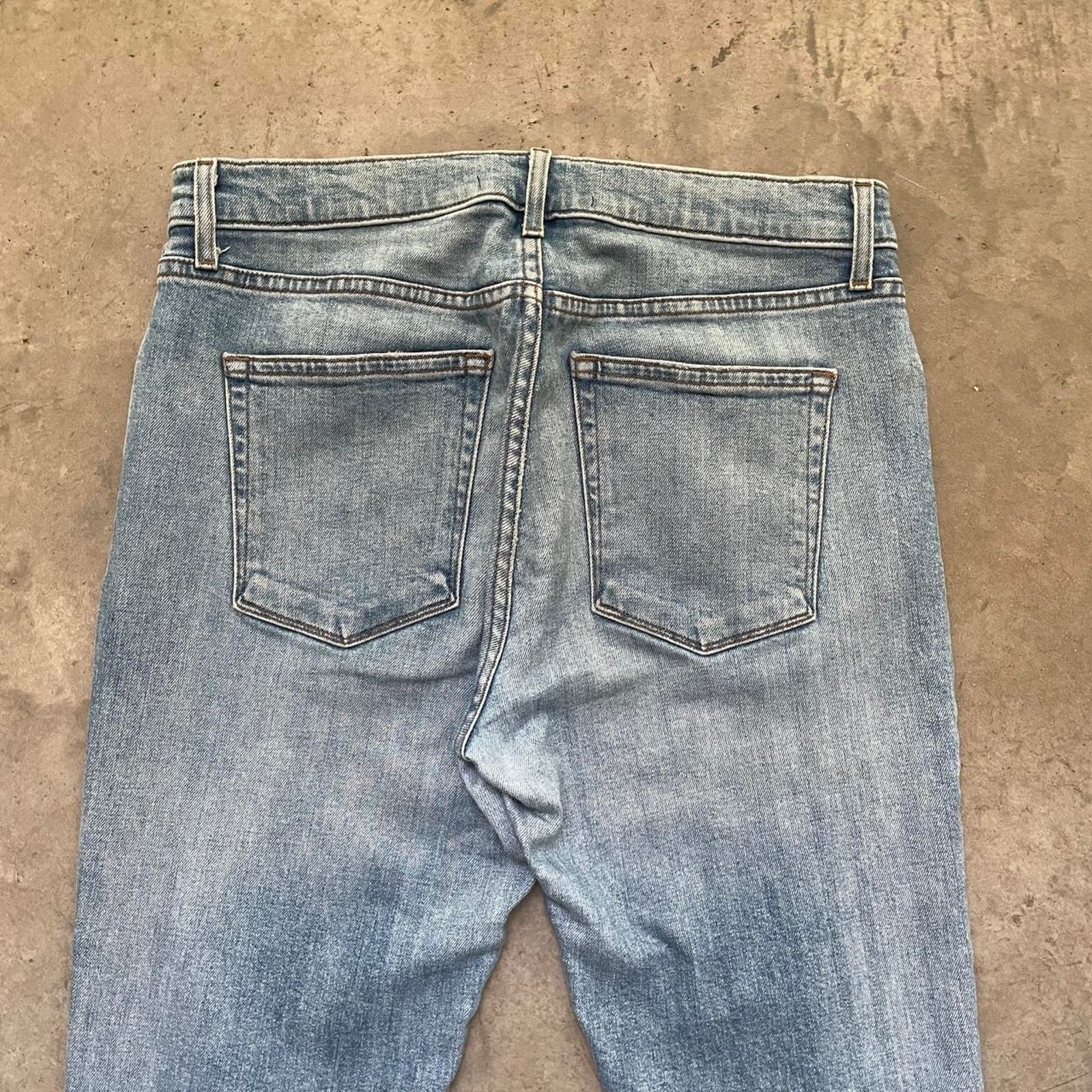 J Brand J Brand Medium Washed Distressed Jeans Size US 32 / EU 48 - 4 Thumbnail