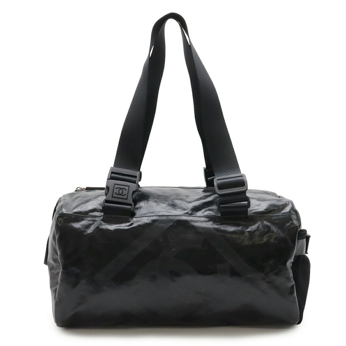 Chanel Chanel Chanel Sports Line Coated Canvas 2way Boston Bag Textile Travel Bag A35980 DUTY FREE for USA Size ONE SIZE - 1 Thumbnail