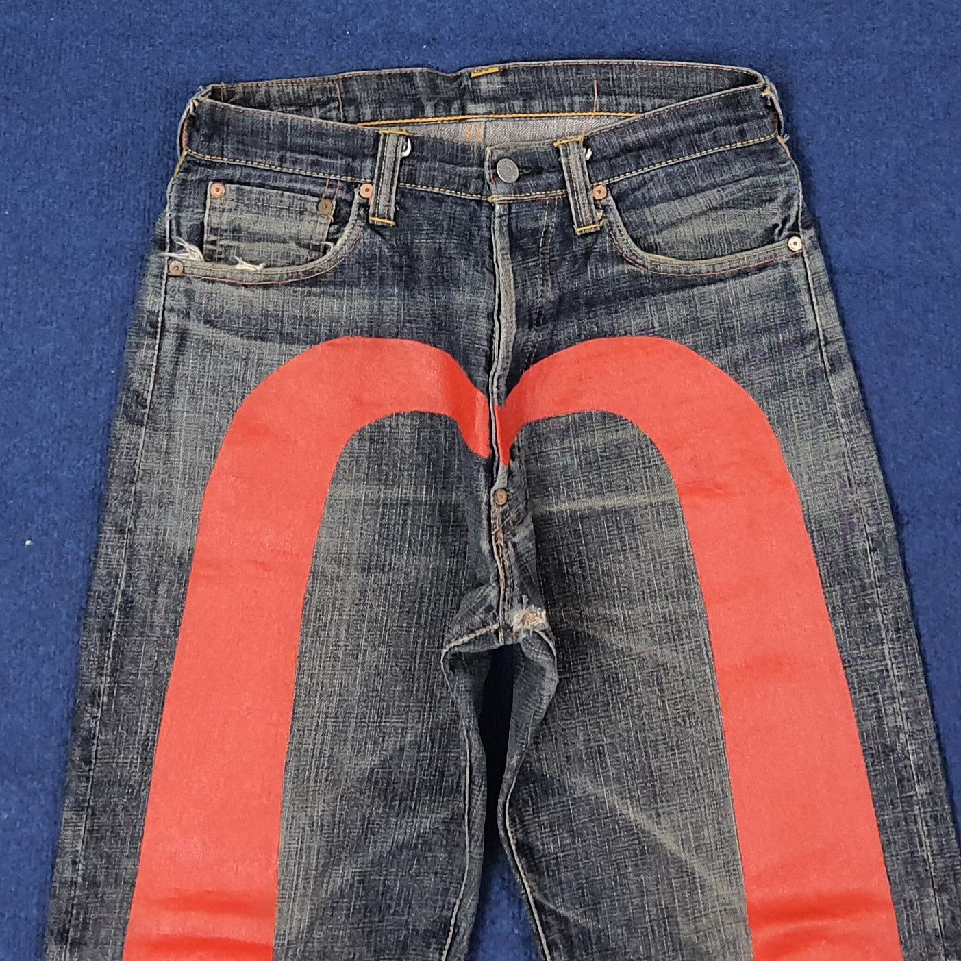 Evisu Vintage Evisu Selvedge Japan Custom Daicock Jeans C244N30 Size US 30 / EU 46 - 5 Thumbnail