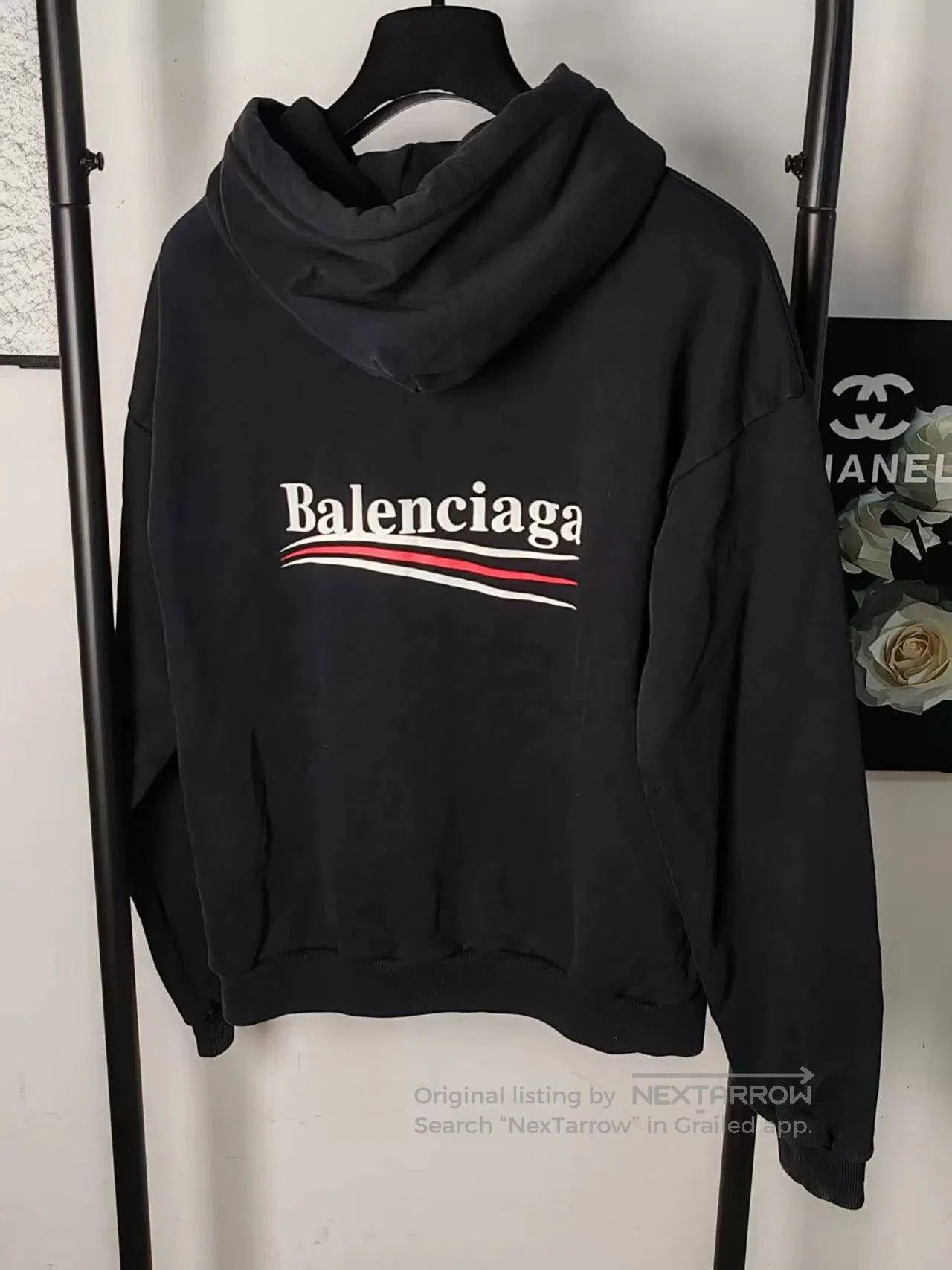 Balenciaga Balenciaga Wave Hoodie Sweatshirt. Size US M / EU 48-50 / 2 - 2 Thumbnail