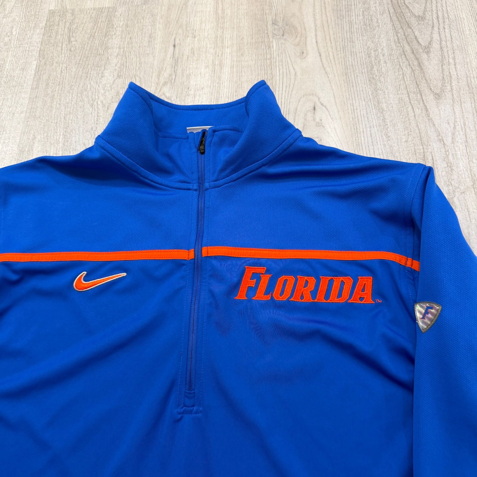 Nike Nike Elite Florida Gators 1/4 Zip Pullover Extra Large Size US XL / EU 56 / 4 - 3 Thumbnail