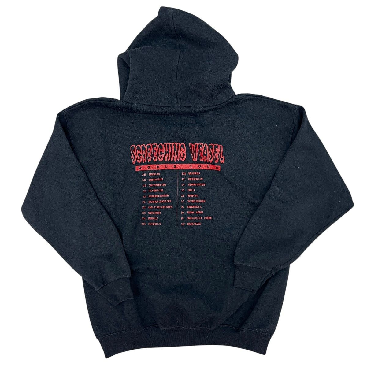 Other Vintage 90s Screeching Weasel Bark Like a Dog Tour Hoodie Size US L / EU 52-54 / 3 - 2 Thumbnail