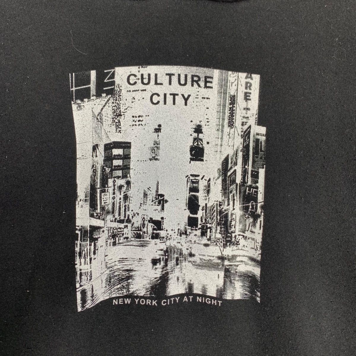 Japanese Brand Culture City New York City At Night Graphic Hoodie #0994-C44 Size US L / EU 52-54 / 3 - 9 Thumbnail
