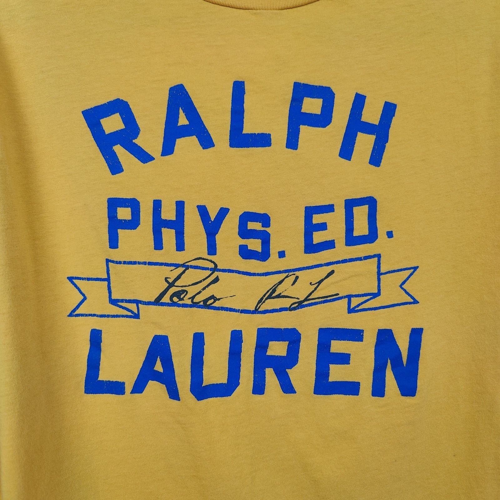 Other Polo Ralph Lauren T-Shirt Mens Medium Golden Yellow Size ONE SIZE - 2 Thumbnail