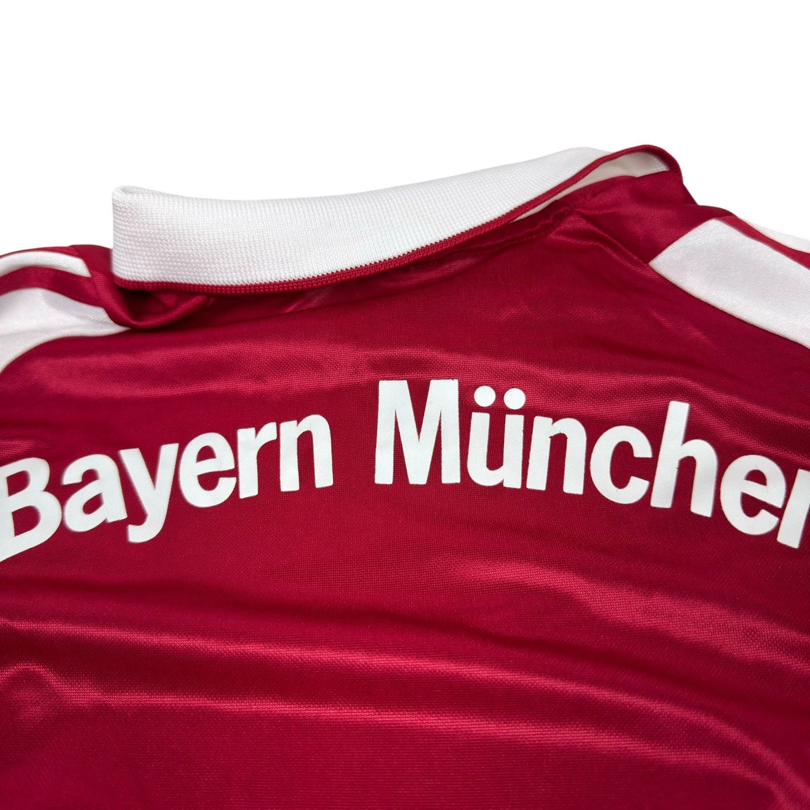 Adidas × Vintage Adidas Men Burgundy White FC Bayern Munich Football Jersey Size US S / EU 44-46 / 1 - 5 Thumbnail