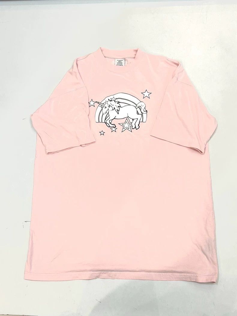 Vetements Men's Unicorn Printed T-Shirt