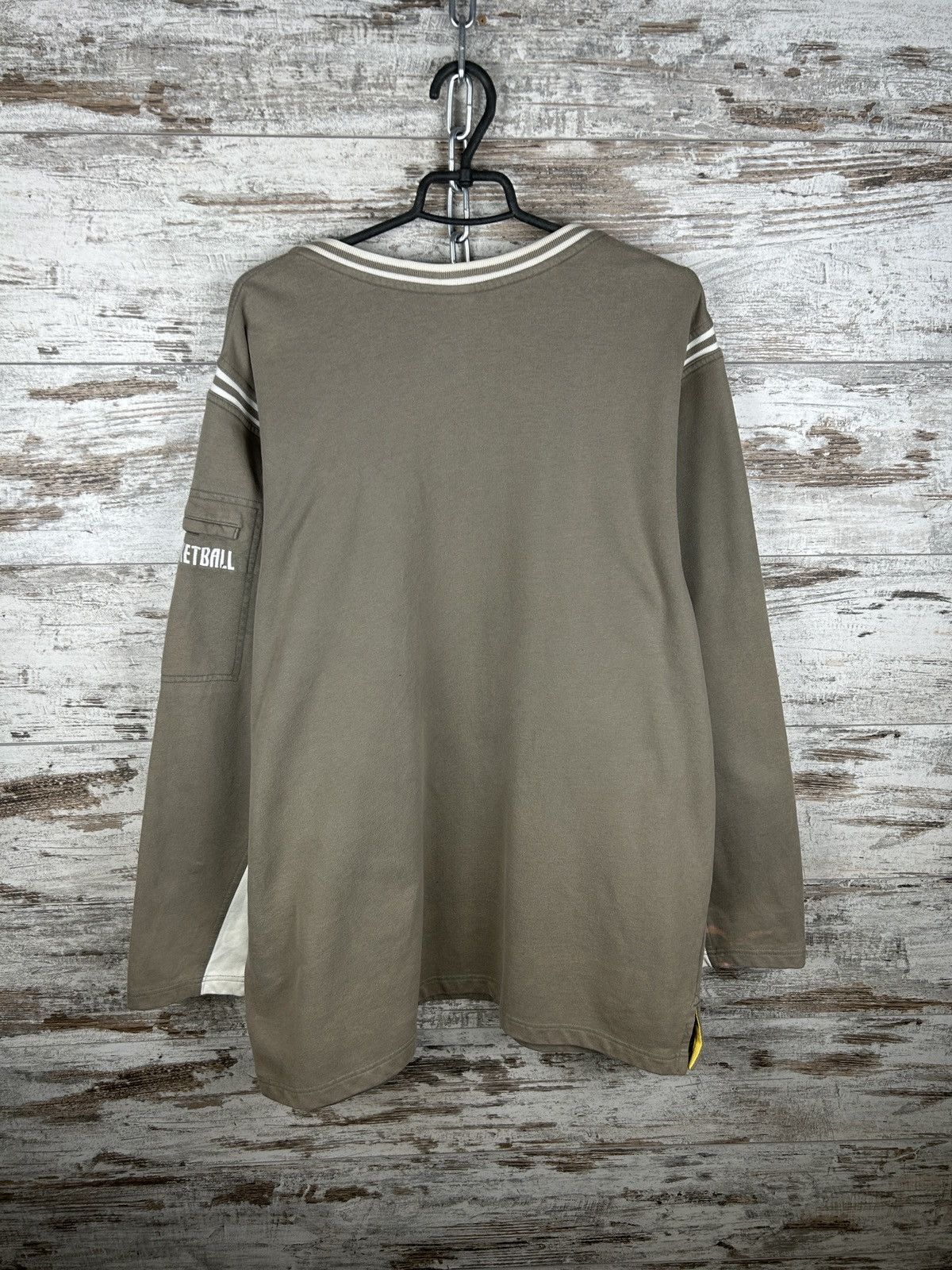 Nike Mens Vintage Nike Basketball Sweatshirt basic swoosh brown Size US XL / EU 56 / 4 - 21 Thumbnail