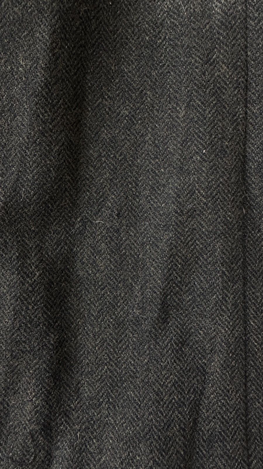 Ermenegildo Zegna Vtg Zegna Soft Green Herringbone Wool Blazer Dark Academia Size 42R - 16 Thumbnail