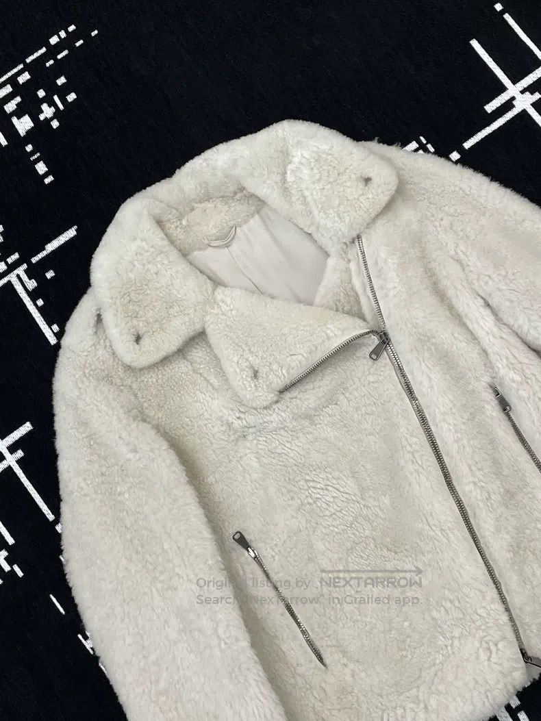 Brunello Cucinelli Brunello Cucinelli Motorcycle jacket with fur trim Size XS / US 0-2 / IT 36-38 - 2 Thumbnail