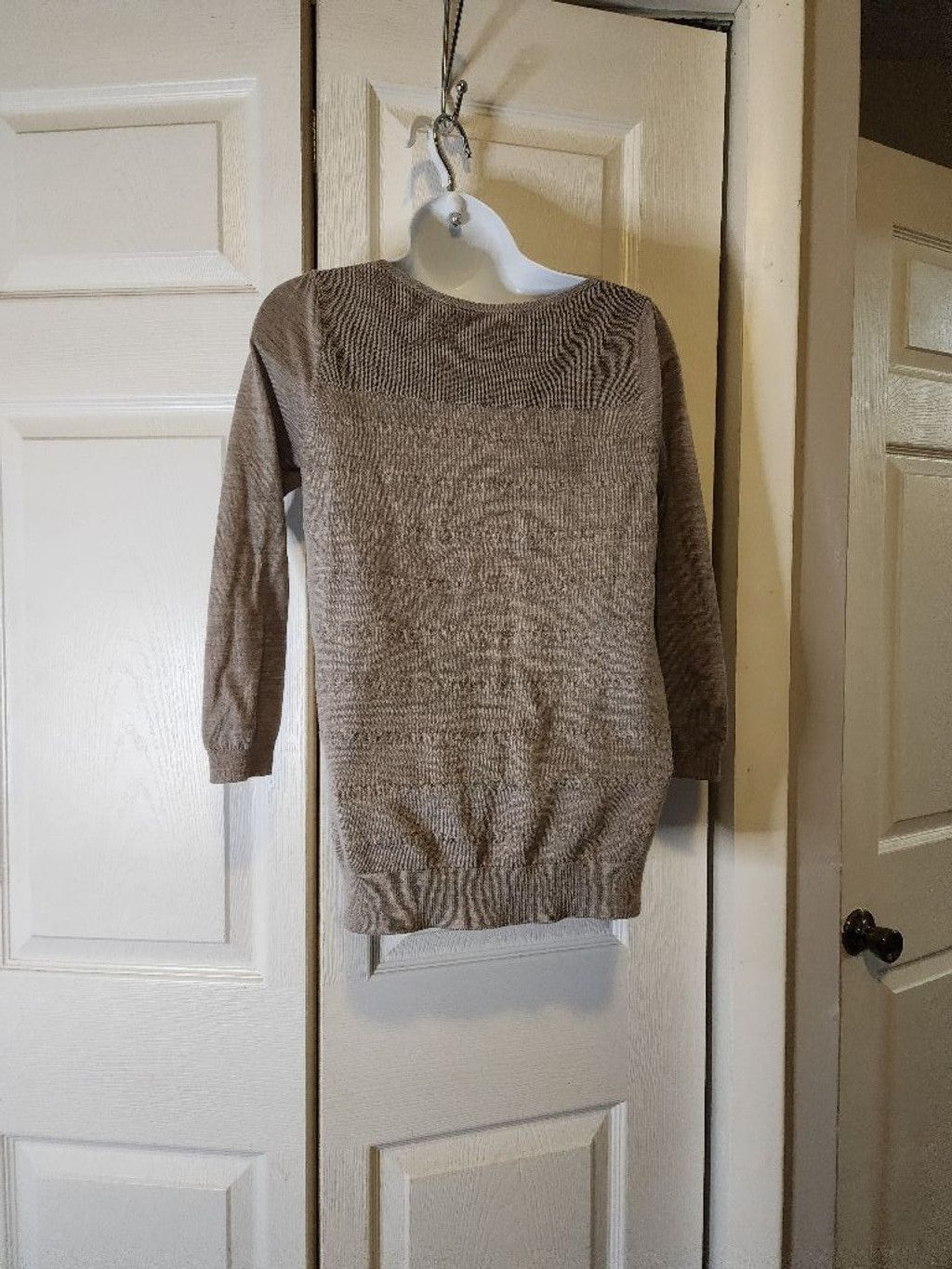 Loft Loft Toupe Sweater Size XS / US 0-2 / IT 36-38 - 3 Thumbnail