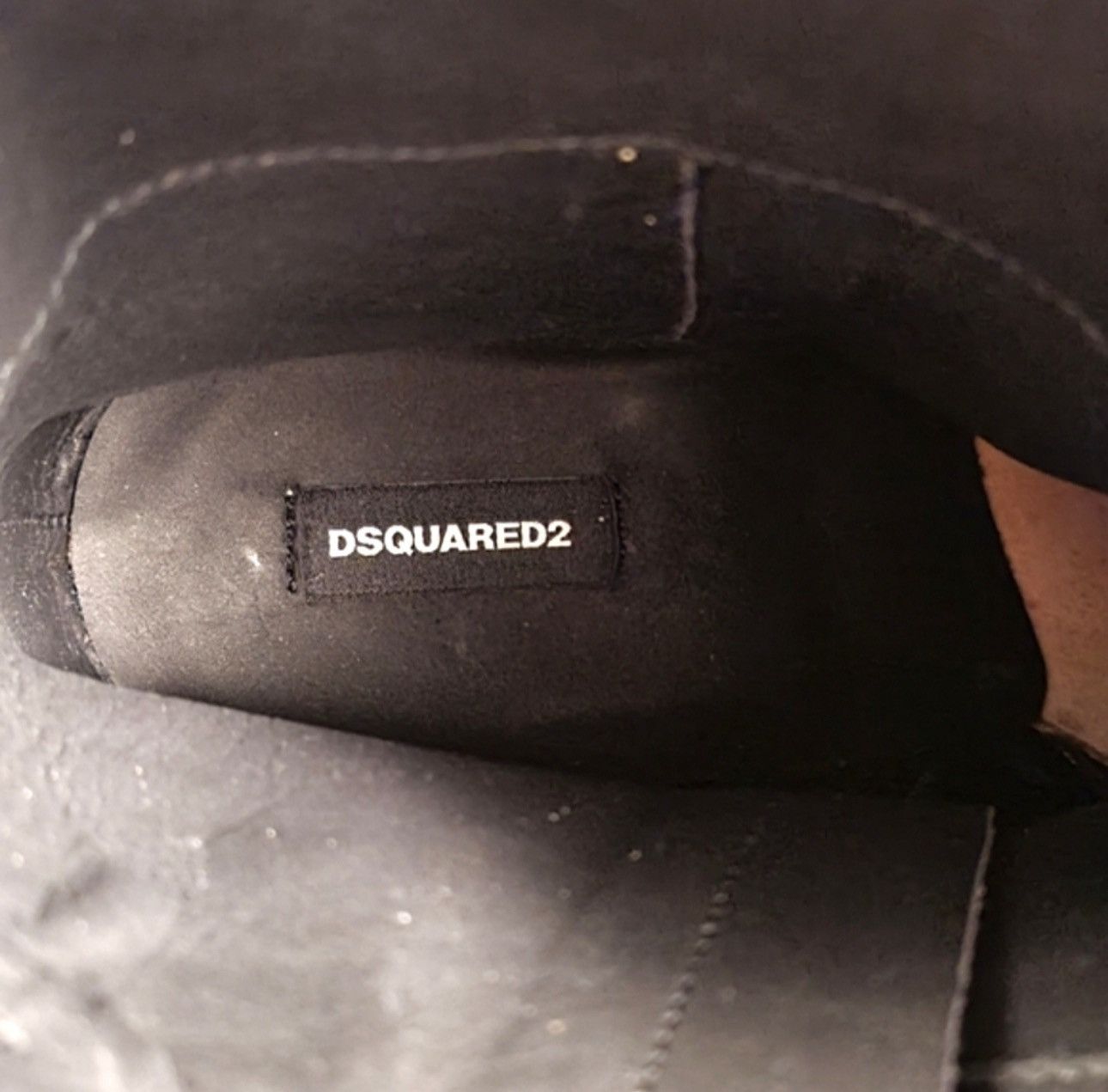 Dsquared2 DSQUARED2 Flame Leather Cowboy Ankle Boots nwot Size US 12 / EU 45 - 4 Thumbnail