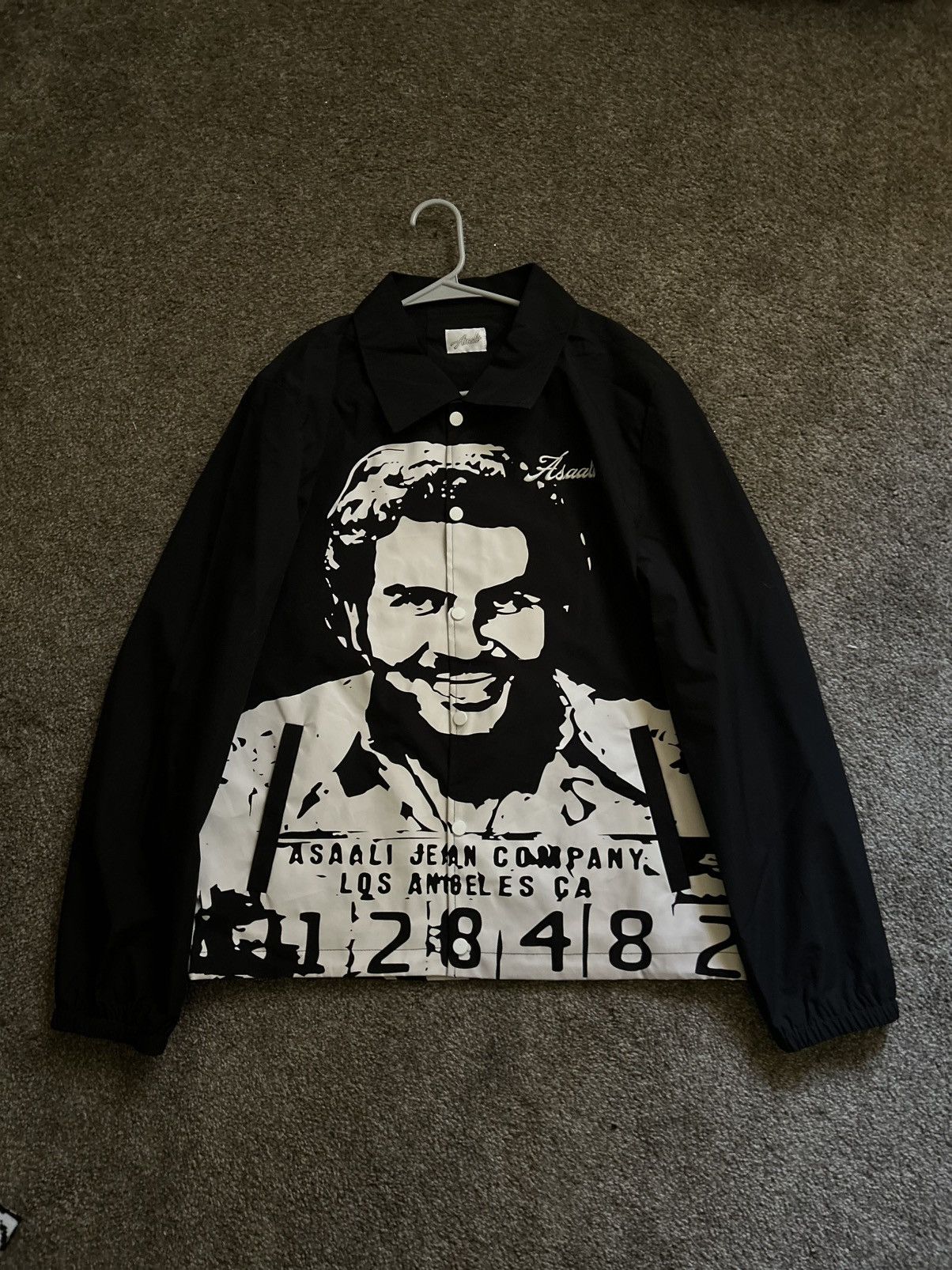 Asaali Asaali black white bomber Size US L / EU 52-54 / 3 - 1 Thumbnail