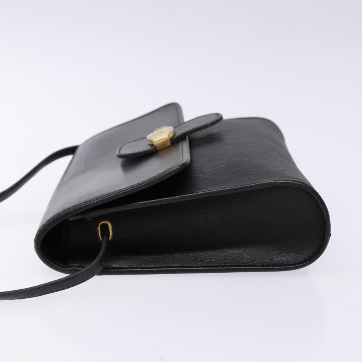 Dior DIOR Honeycomb Canvas Shoulder Bag Pvc Black Gold Size ONE SIZE - 5 Thumbnail
