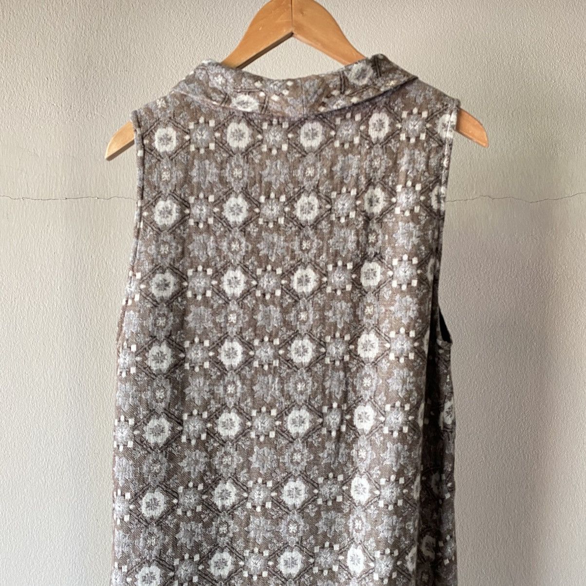 Designer × Japanese Brand Apsara Gray Sleeveless Knit Dress Size S / US 4 / IT 40 - 12 Thumbnail