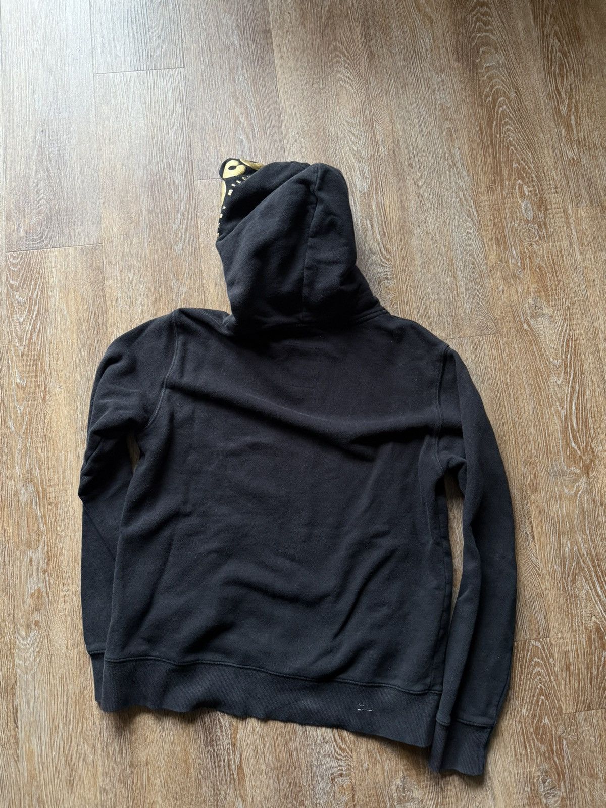 Bape Vintage Baby Milo x Black Chocoolate Gold Graphic Hoodie Size M / US 6-8 / IT 42-44 - 9 Thumbnail