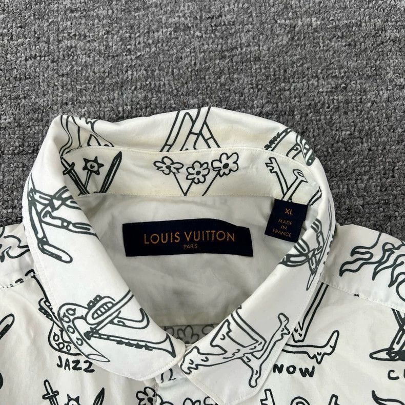 Louis Vuitton Louis Vuitton Long Sleeve Shirt XL-2507 Size US XL / EU 56 / 4 - 5 Thumbnail