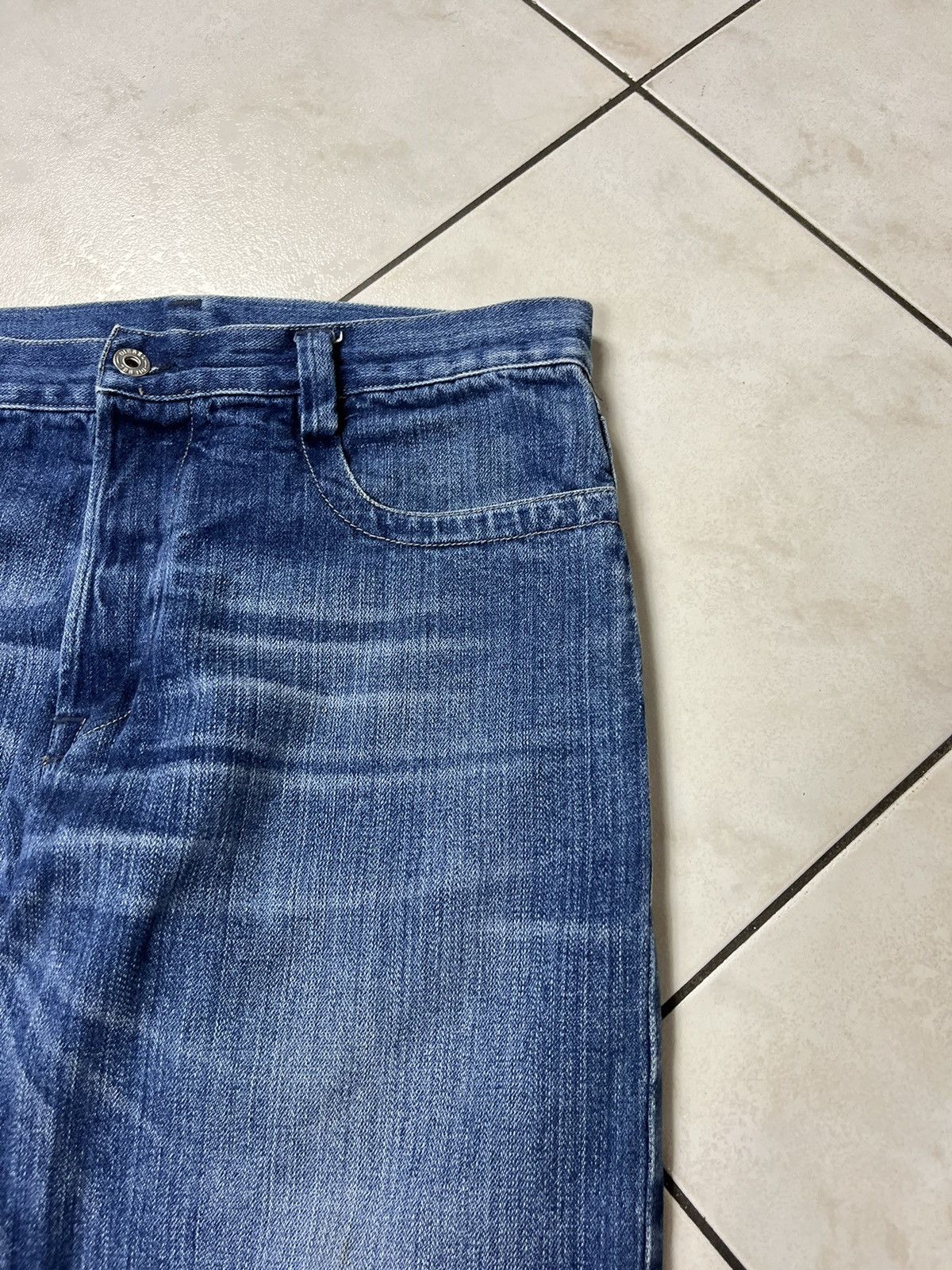 Diesel × Vintage Vintage Diesel Rivec y2k distressed jeans pants baggy washed Size US 33 - 6 Thumbnail