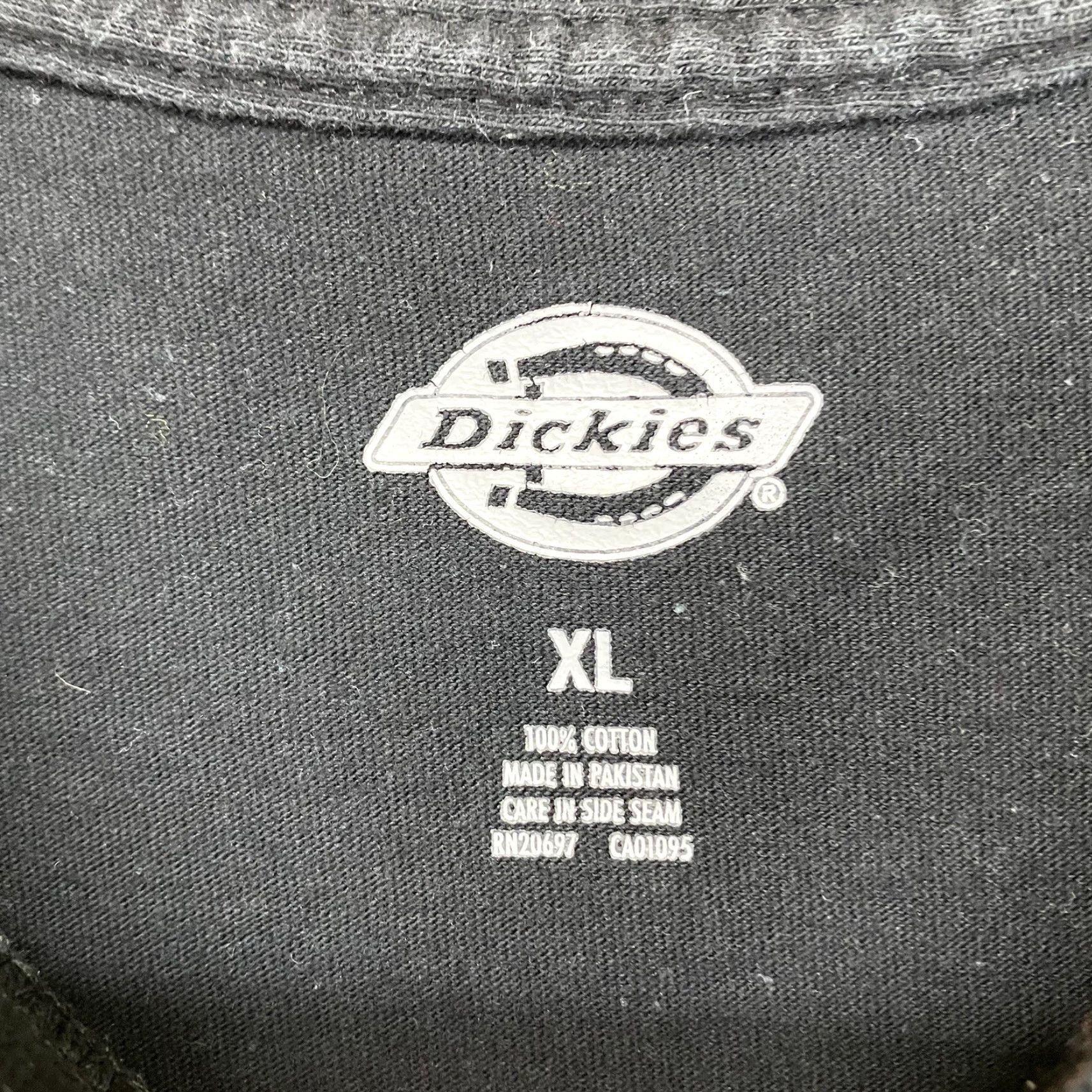 Dickies VINTAGE Space Alien T-Shirt Men's XL Black Graphic Print Humor 2020s Size US XL / EU 56 / 4 - 4 Thumbnail