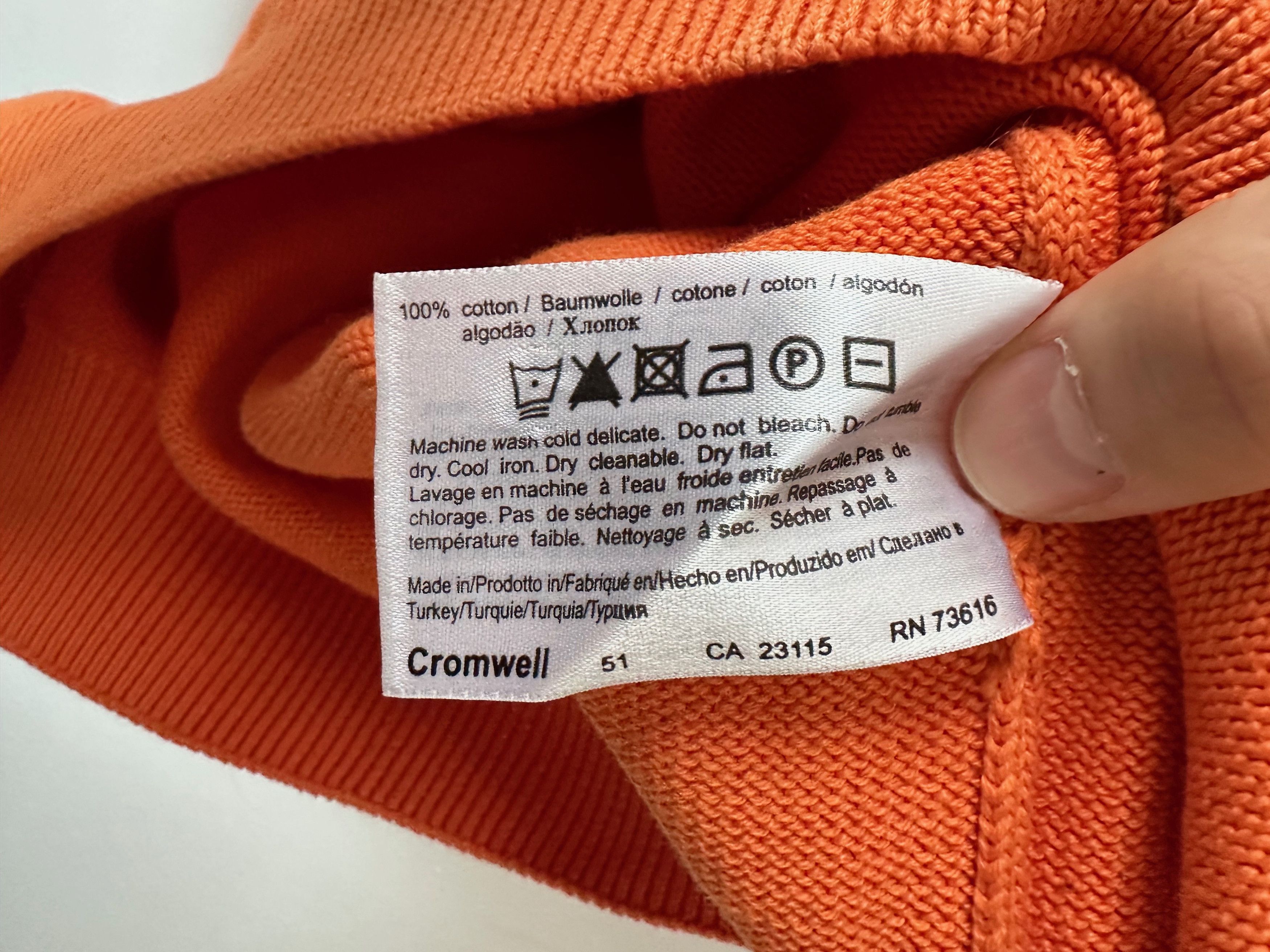 Hugo Boss HUGO BOSS Cromwell Big Logo knit cotton sweater jumper Size US M / EU 48-50 / 2 - 8 Thumbnail