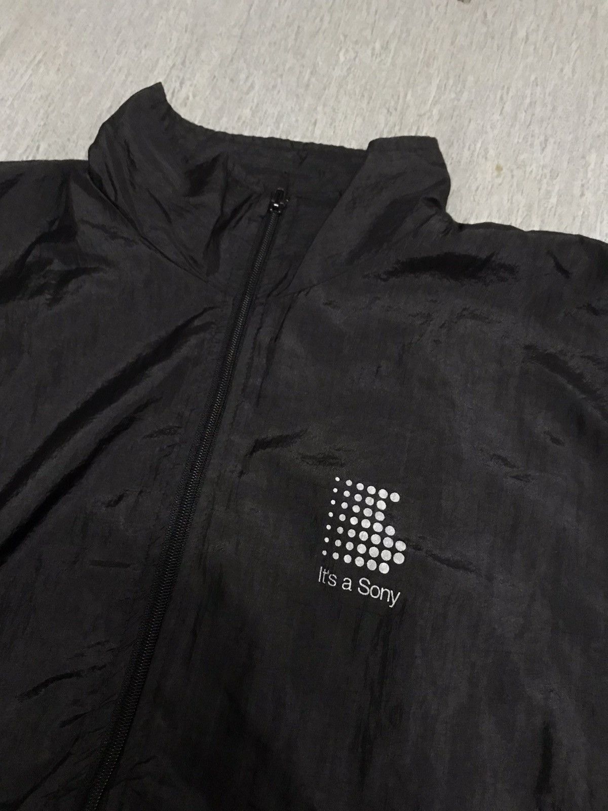 Sony × Vintage Vintage Sony Windbreaker Light Jacket Size US XL / EU 56 / 4 - 4 Thumbnail