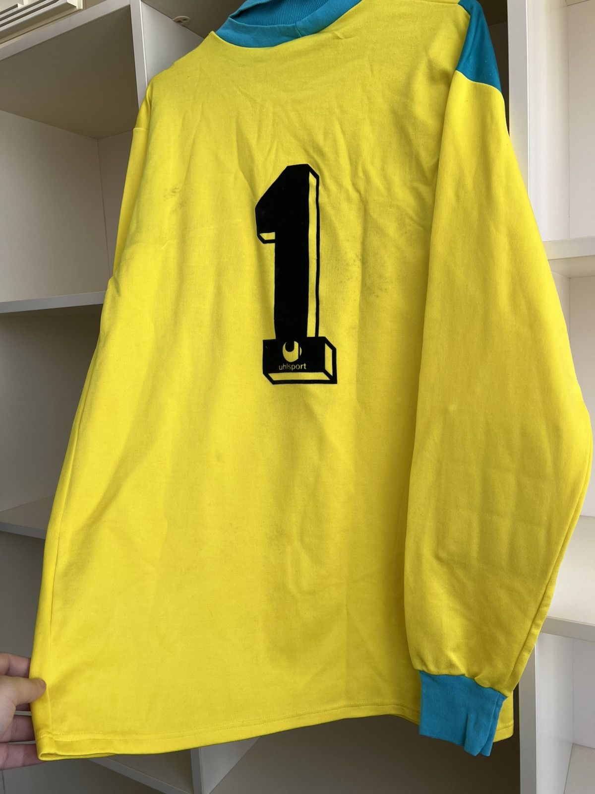 Vintage Vintage Uhlsport Goalkeeper Jersey 80s Made in West Germany Size US XL / EU 56 / 4 - 15 Thumbnail