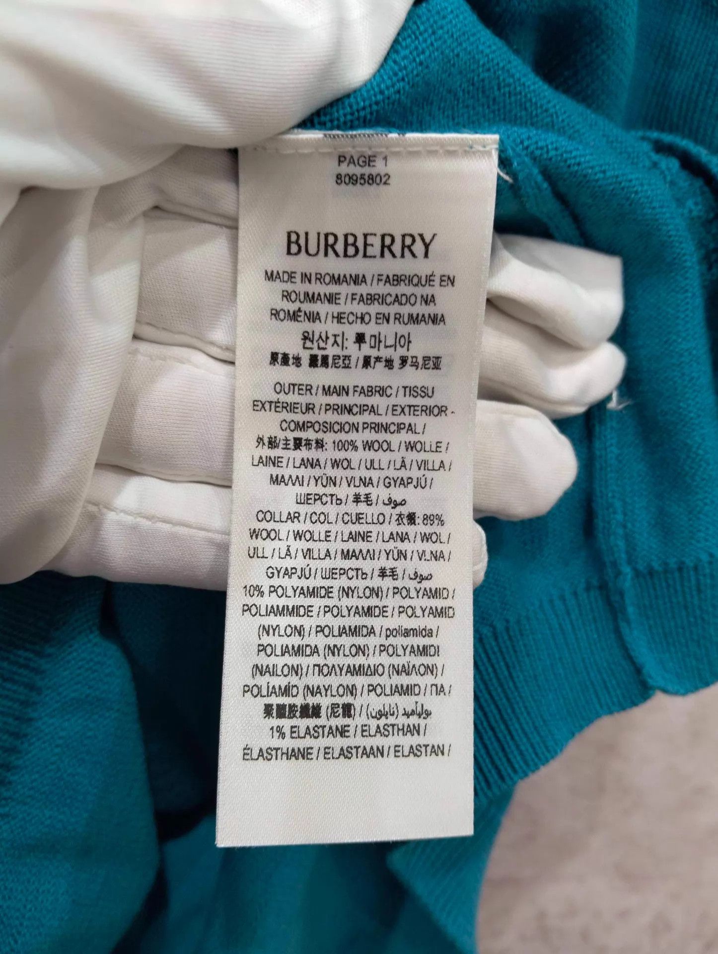 Burberry Burberry Solid Logo Polo Shirt S Size US S / EU 44-46 / 1 - 6 Thumbnail
