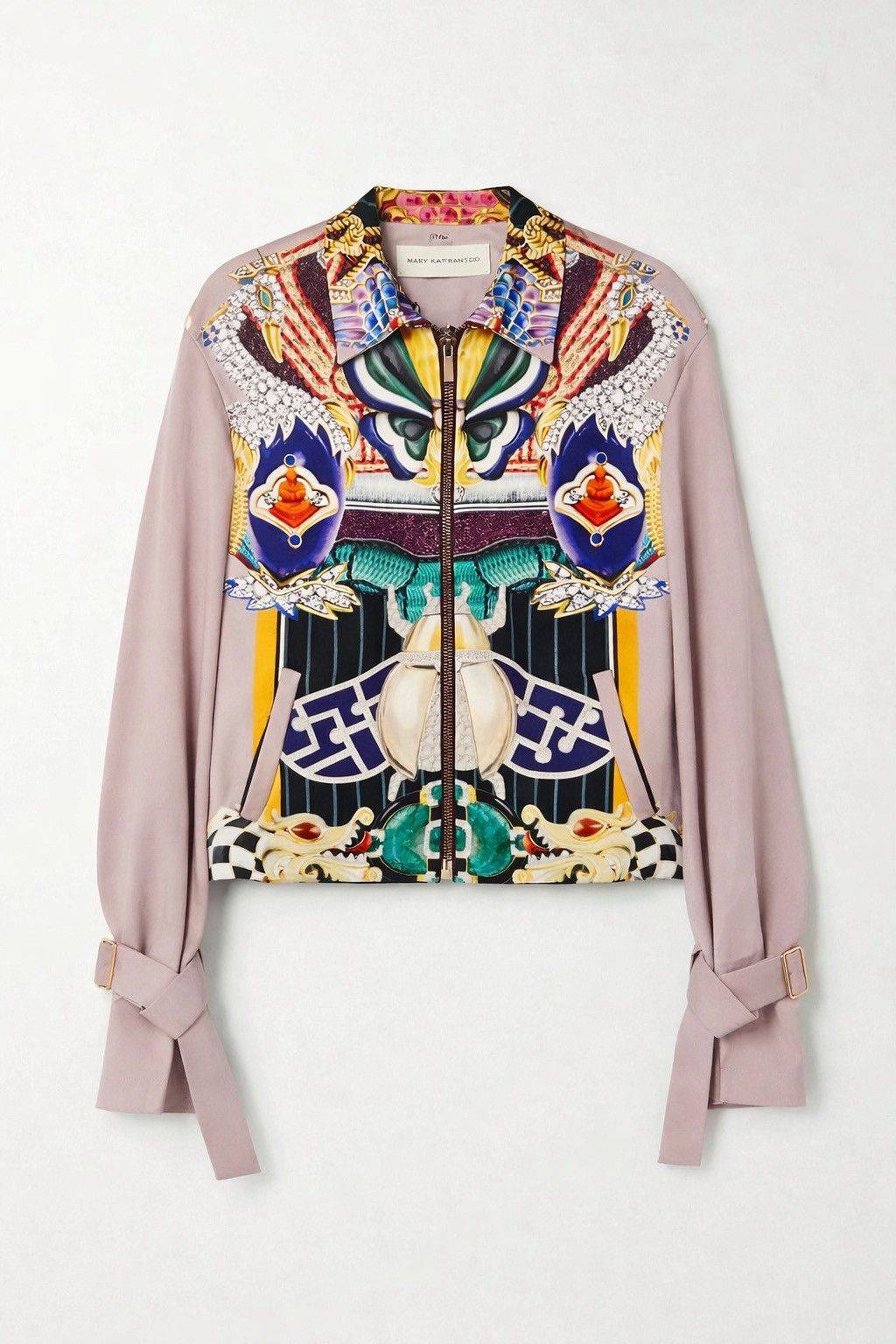 Mary Katrantzou Mary Katrantzou Fall 2011 Printed Jacket — US 4 / UK 8 Size S / US 4 / IT 40 - 1 Thumbnail