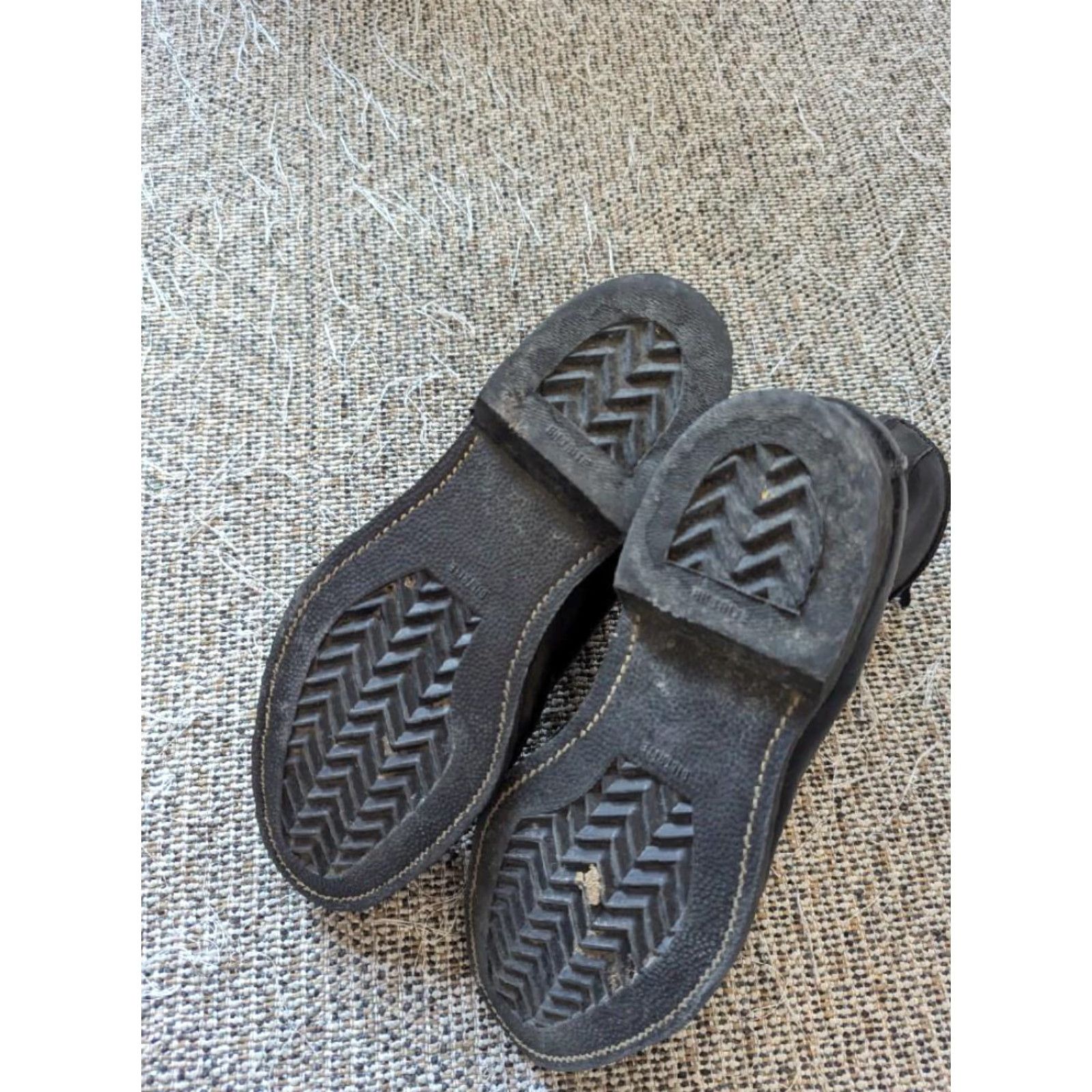 Vintage VINTAGE Cove Shoe Company Combat Boots Men 12.5 XW Black Leather Steel Toe US Army Cove Size US 13 / EU 46 - 4 Thumbnail