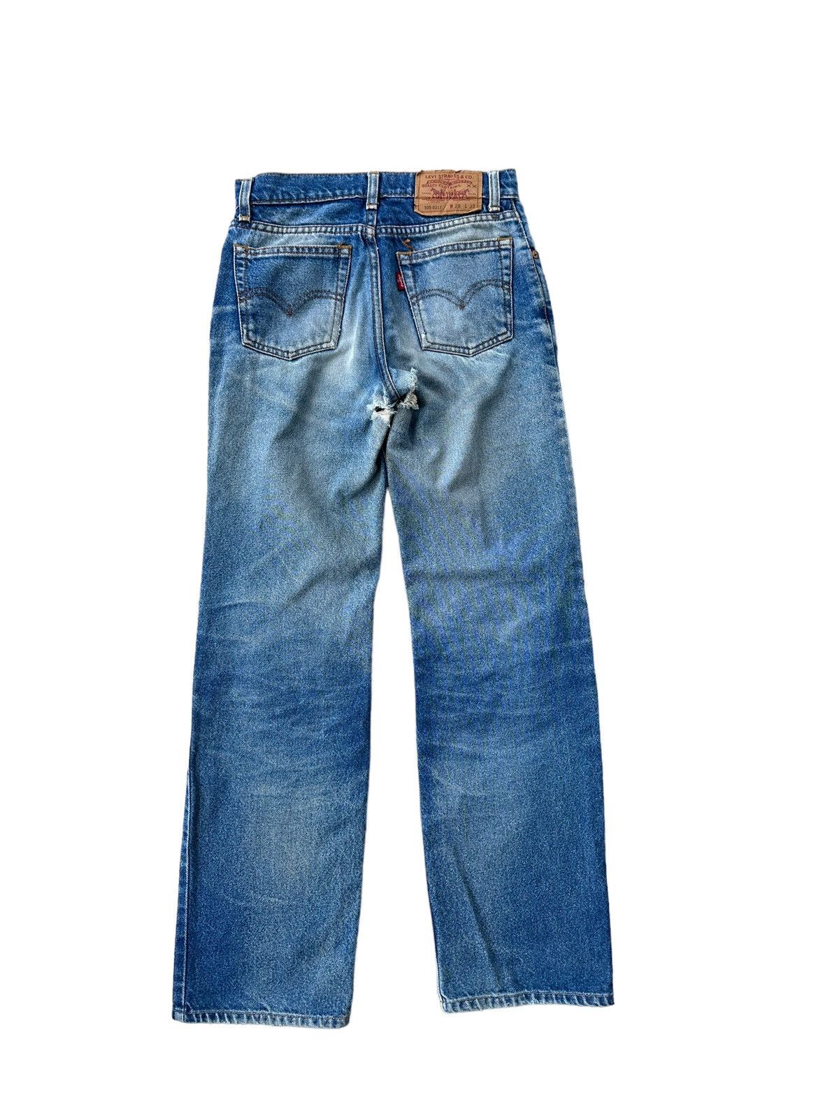 Levi's Vintage Levi’s 505-0217 top button 359 blue denim jeans Size US 26 / EU 42 - 1 Thumbnail