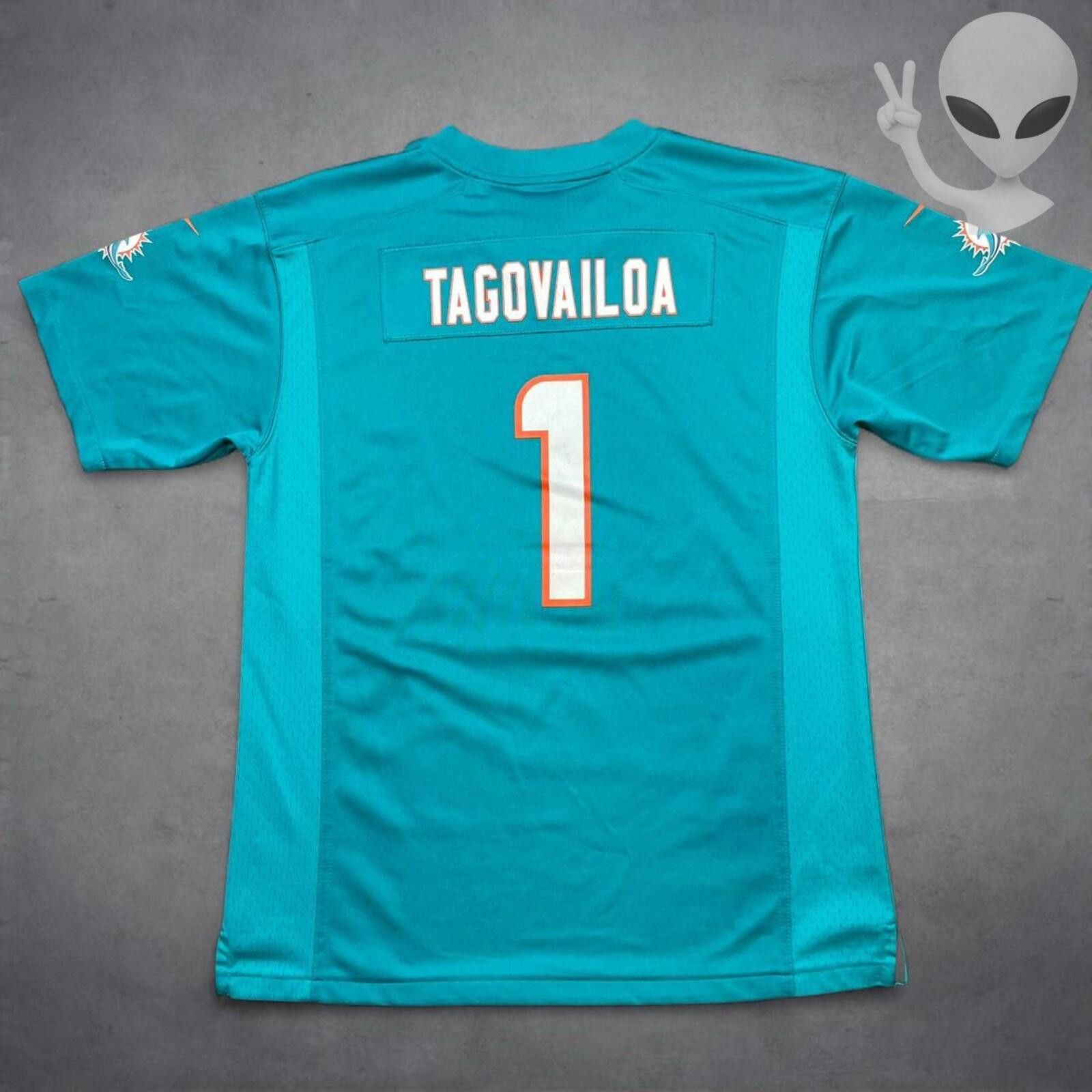 Nike Nike Miami Dolphins Extra Large Tagovailoa #1 NFL Jersey Size US XL / EU 56 / 4 - 8 Thumbnail
