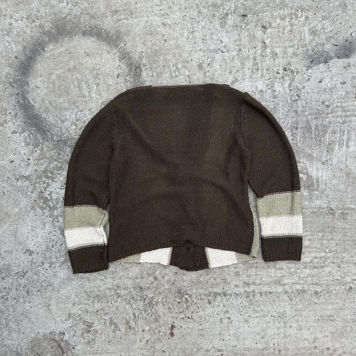If Six Was Nine × Japanese Brand × Y/Project Vintage Japanese Style Knit Cardigan Y2K Style USA 00s Size M / US 6-8 / IT 42-44 - 3 Thumbnail