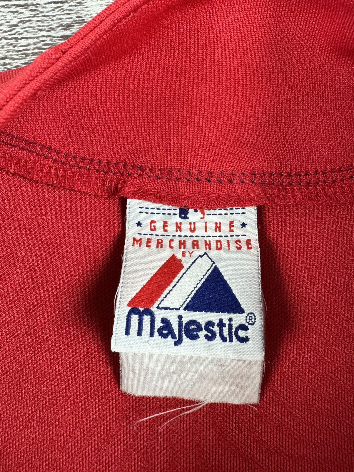Majestic Vintage Boston Red Sox Varsity Made in USA Jersey T Shirt Tee Size US S / EU 44-46 / 1 - 9 Thumbnail
