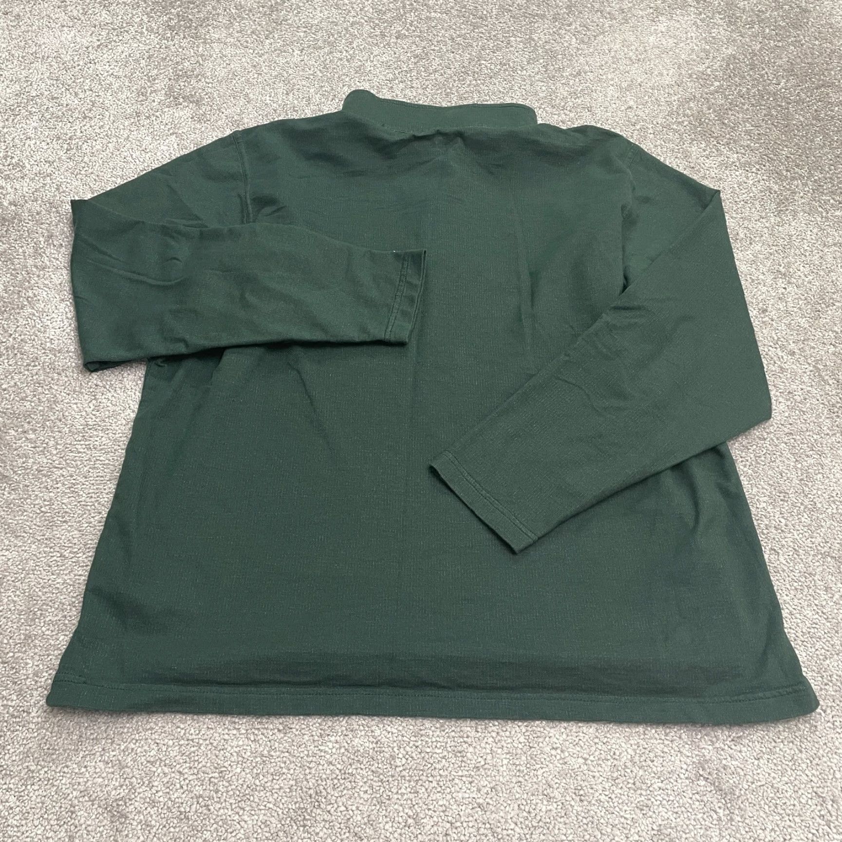 Vintage Columbia Sweatshirt Mens XL Green 1/4 Zip Pullover Cotton Blend Outdoor Casual Shirt? Size US XL / EU 56 / 4 - 2 Thumbnail