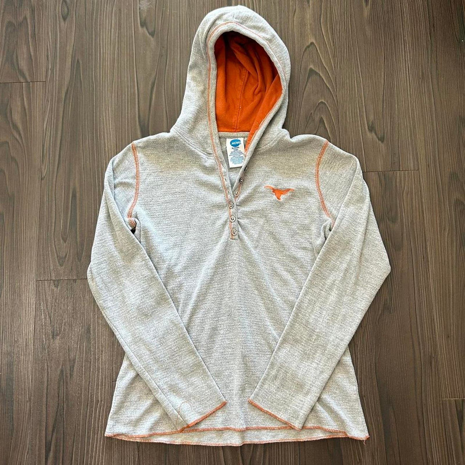 NCAA × Vintage Texas Longhorns Hoodie Size L / US 10 / IT 46 - 1 Thumbnail