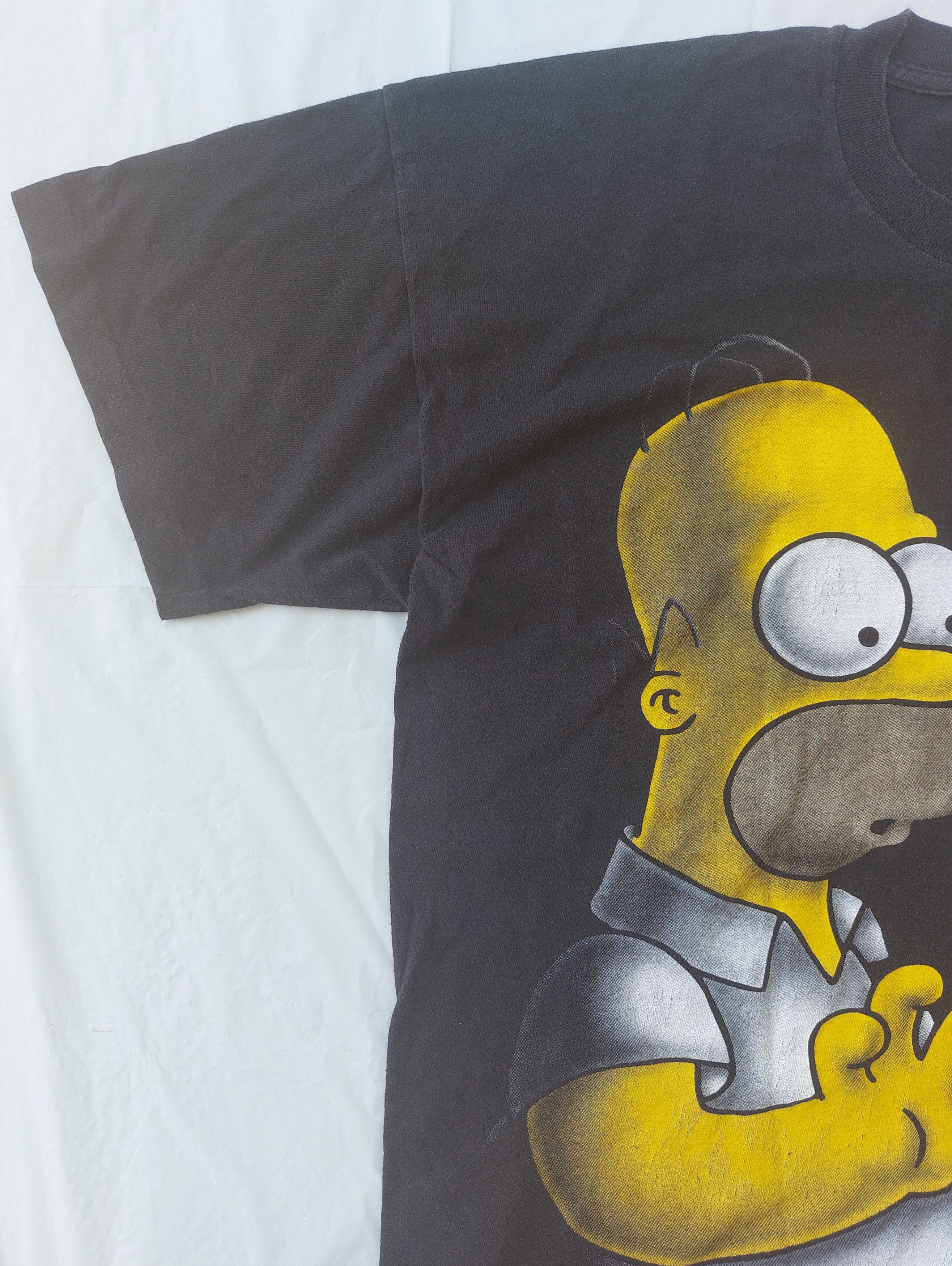 The Simpsons Vtg 1997 HOMER THE SIMPSON by MATT GROENING tee Size US XL / EU 56 / 4 - 4 Thumbnail