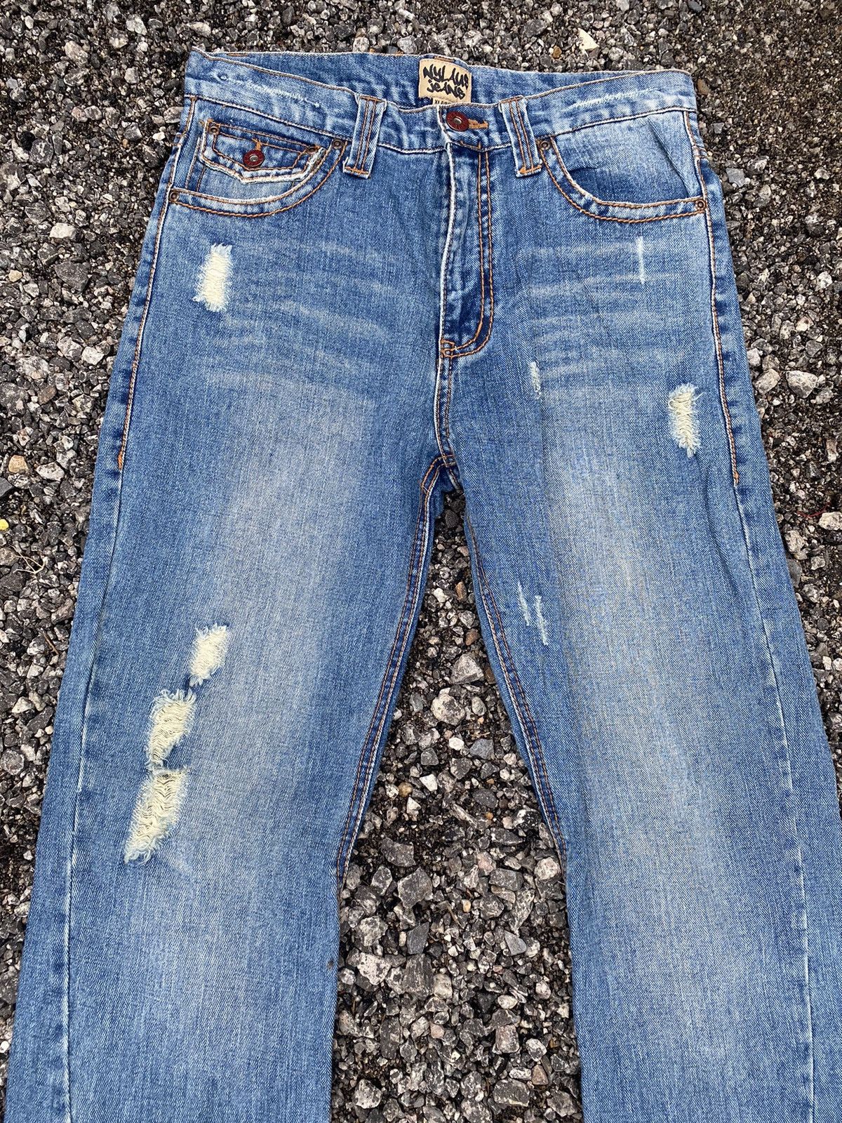 Japanese Brand Nylus Flared Distressed Size US 32 / EU 48 - 7 Thumbnail
