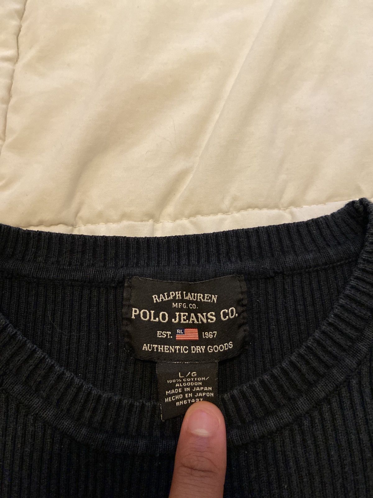 Polo Ralph Lauren Vintage Polo Top Size US L / EU 52-54 / 3 - 2 Thumbnail