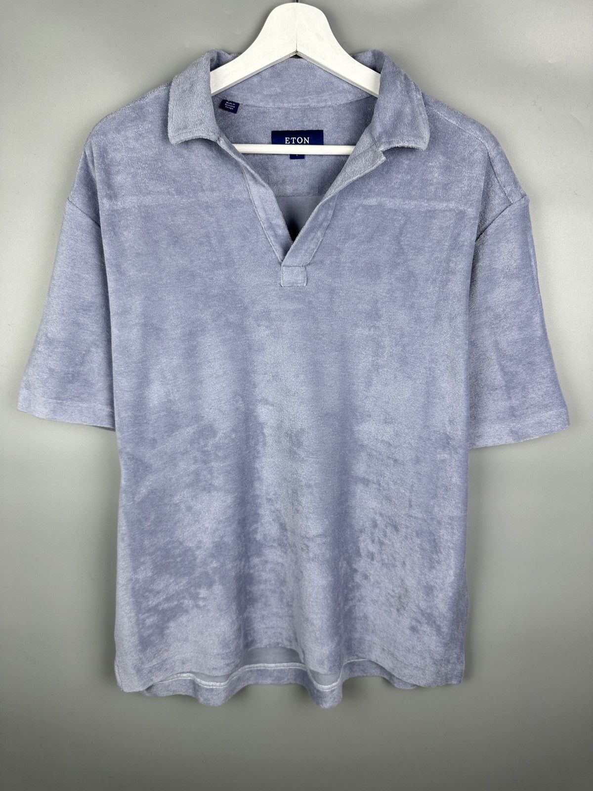 Eton Eton Terry Polo T Shirt Tee Big Logo USA Ralph Lauren Bear Size US L / EU 52-54 / 3 - 1 Thumbnail