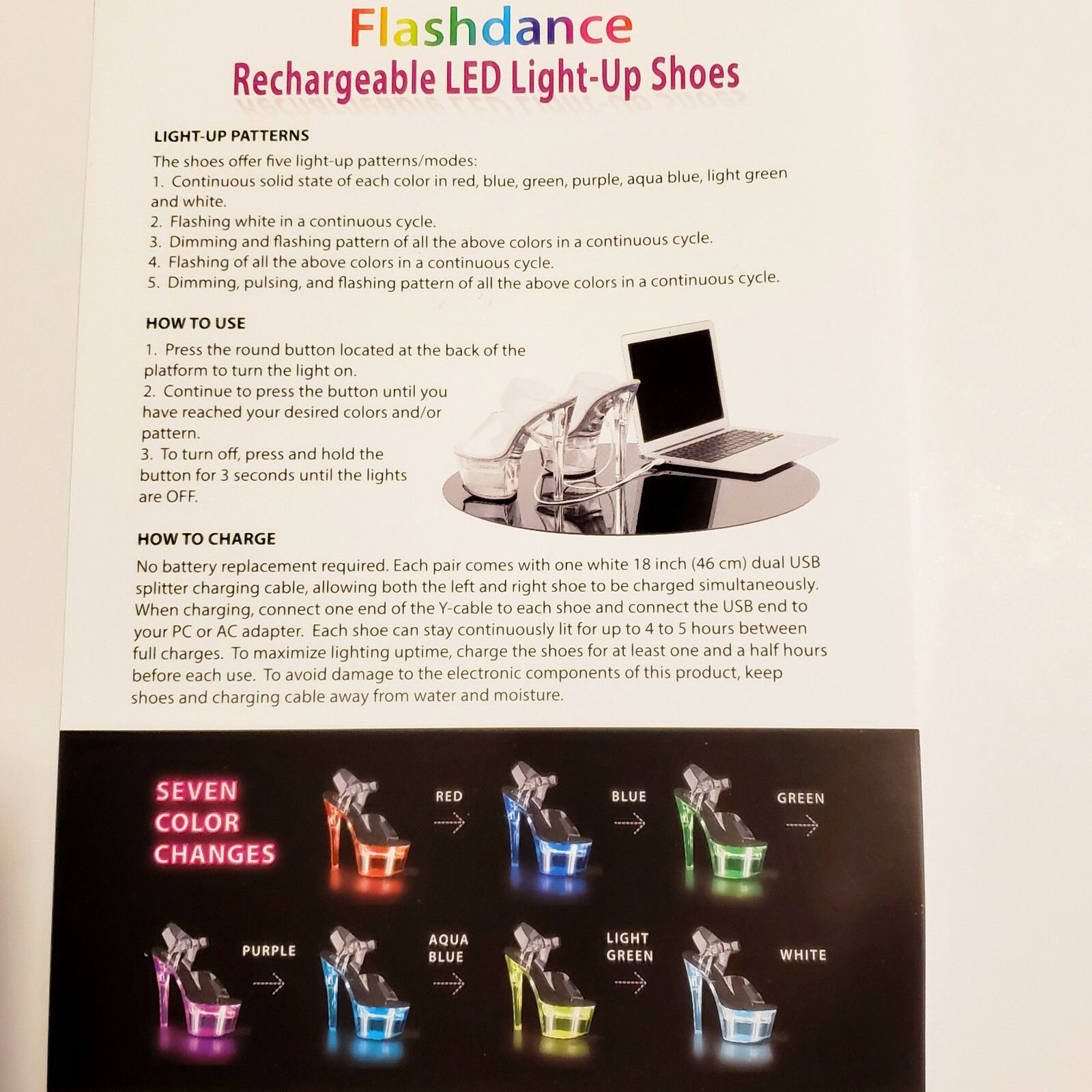 Other Flashdance Multi Color & Function Platform Sandals 7" High H Size US 10 / IT 40 - 9 Thumbnail