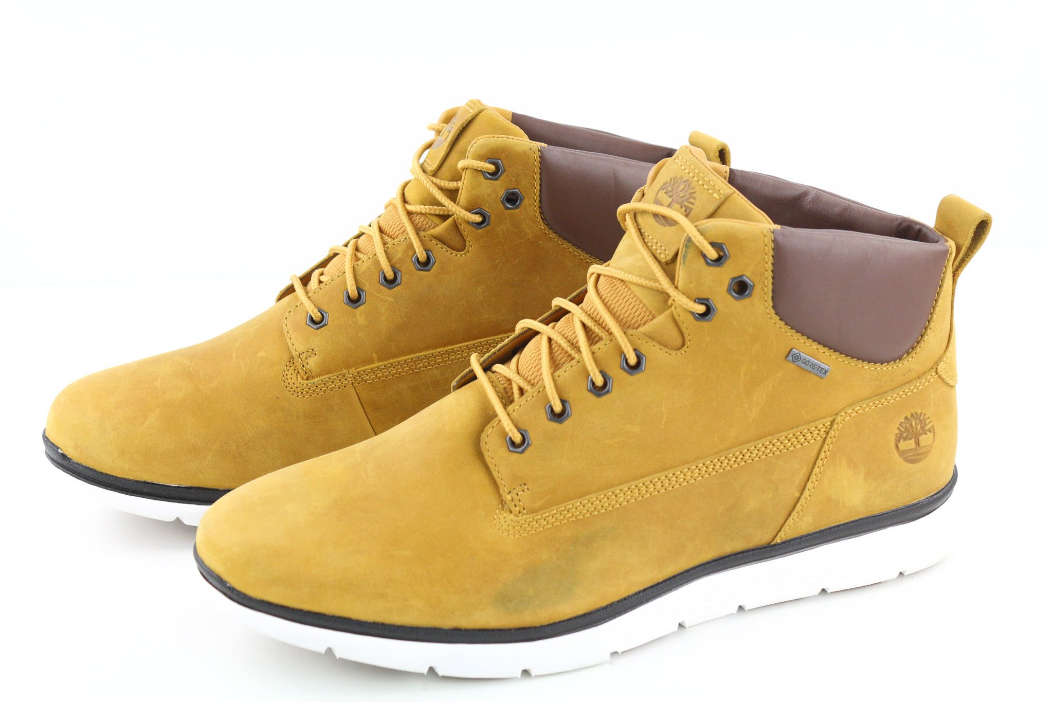 Timberland A2DKA UK9.5 Brown Leather Sensorflex 79891 Size US 10 / EU 43 - 2 Thumbnail
