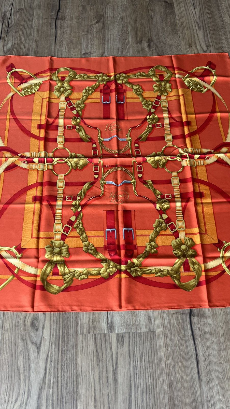 Hermes Hermes scarf Carrè 90 Henri d’Origny Grand Manège Size ONE SIZE - 6 Thumbnail