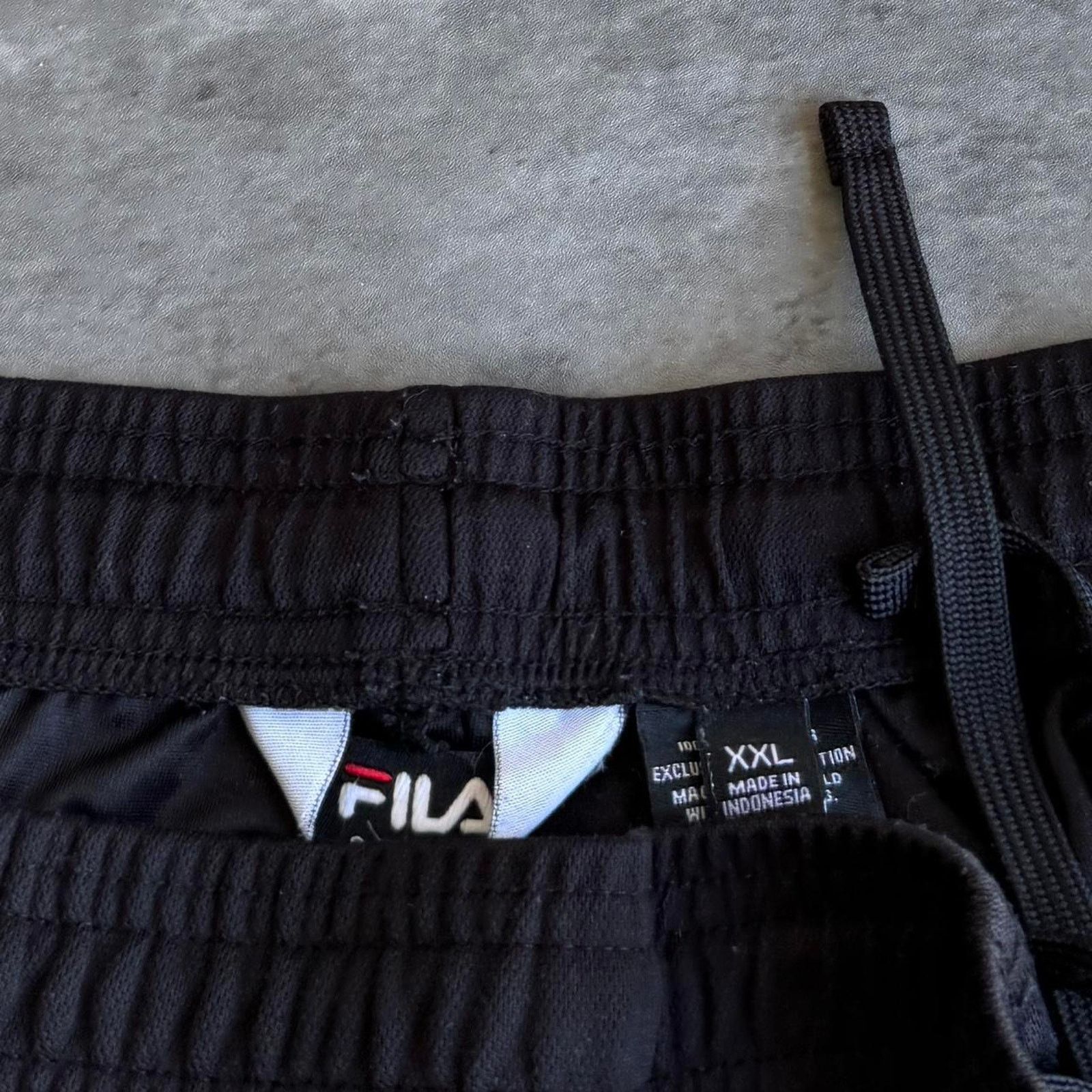 Fila × Japanese Brand × Vintage Vintage Y2K Baggy FILA Grunge Opium Technical Sweatpants Size US 38 / EU 54 - 4 Thumbnail