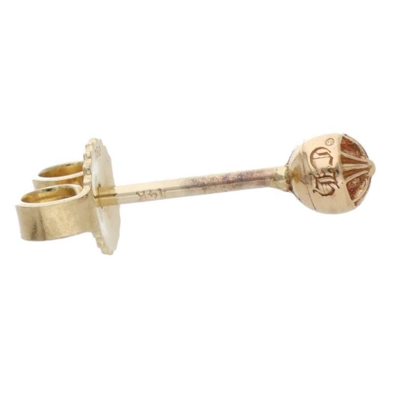 Chrome Hearts Chrome Hearts 22k mini cross ball stud earring Size ONE SIZE - 3 Thumbnail